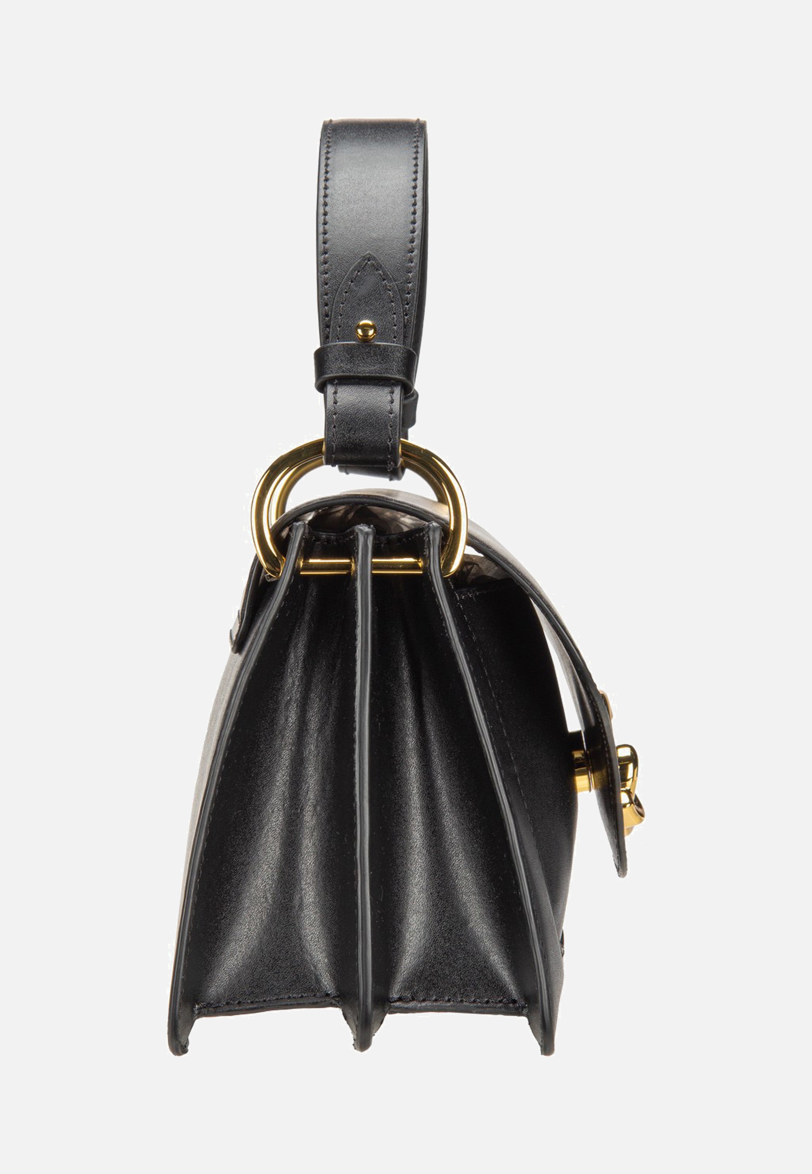 Coccinelle C-Me Calf 1802 Noir Handle Bag