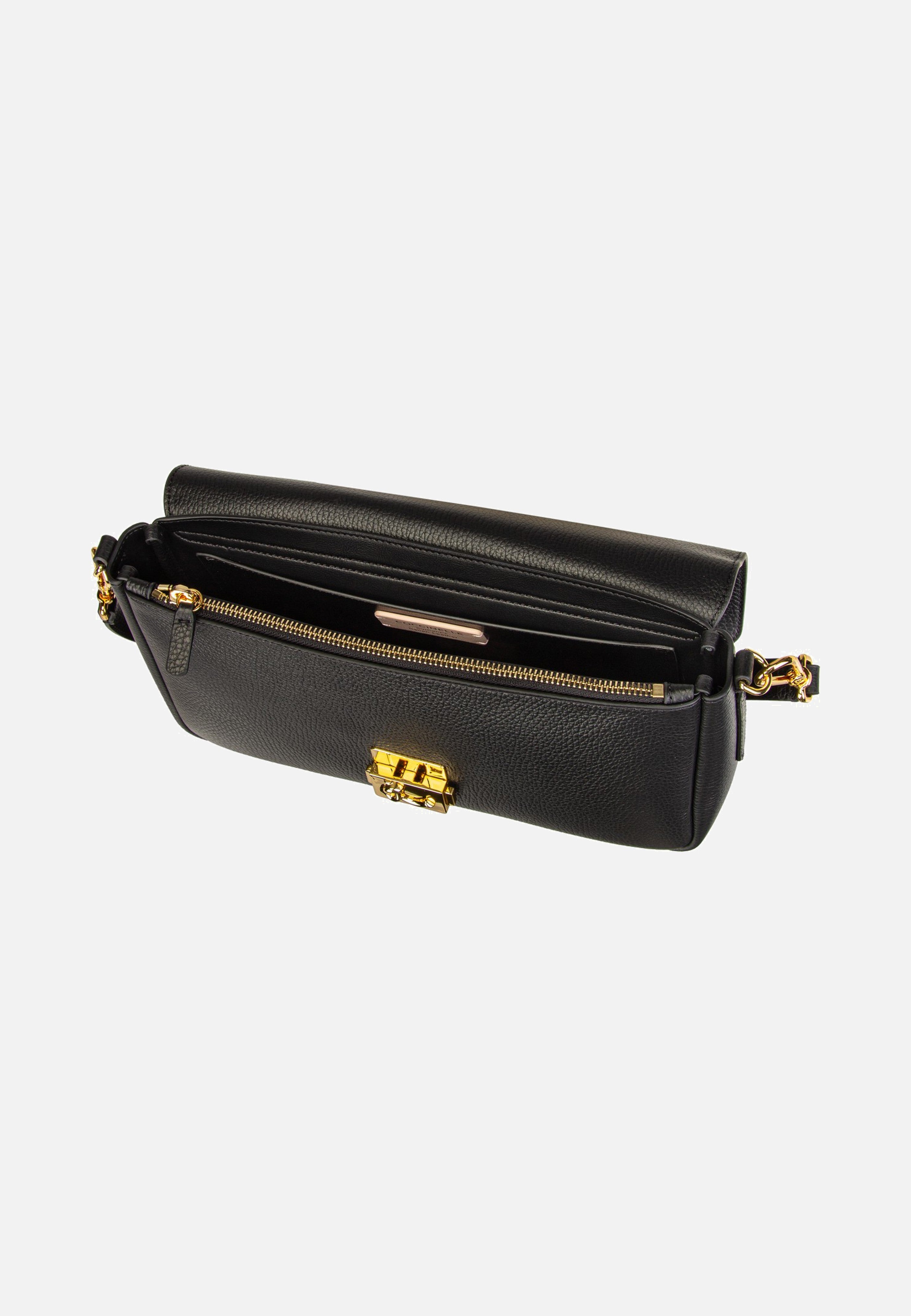 Coccinelle C-Me Lock 1201 Noir Shoulder Bag