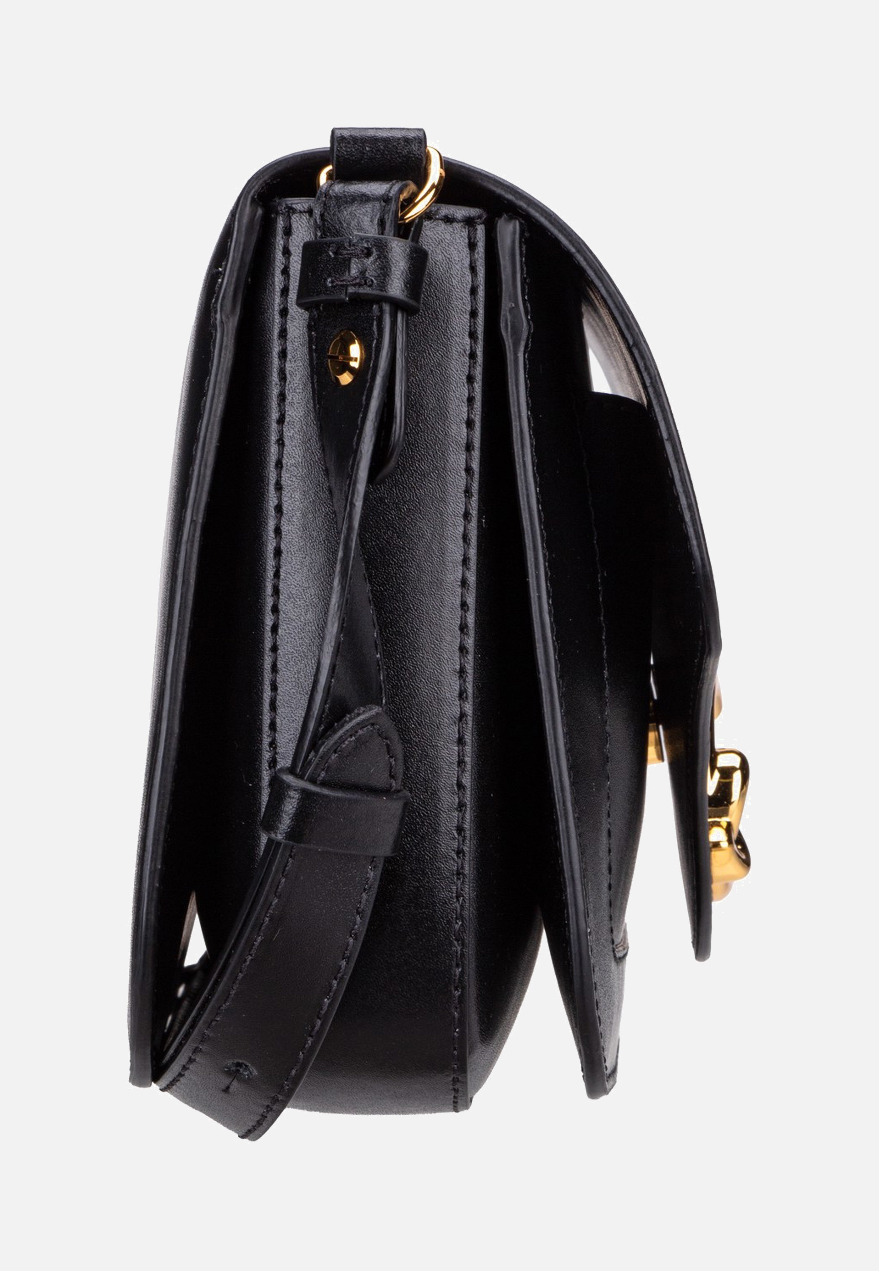 Coccinelle C-Me Calf 1501 Noir Crossbody Bag