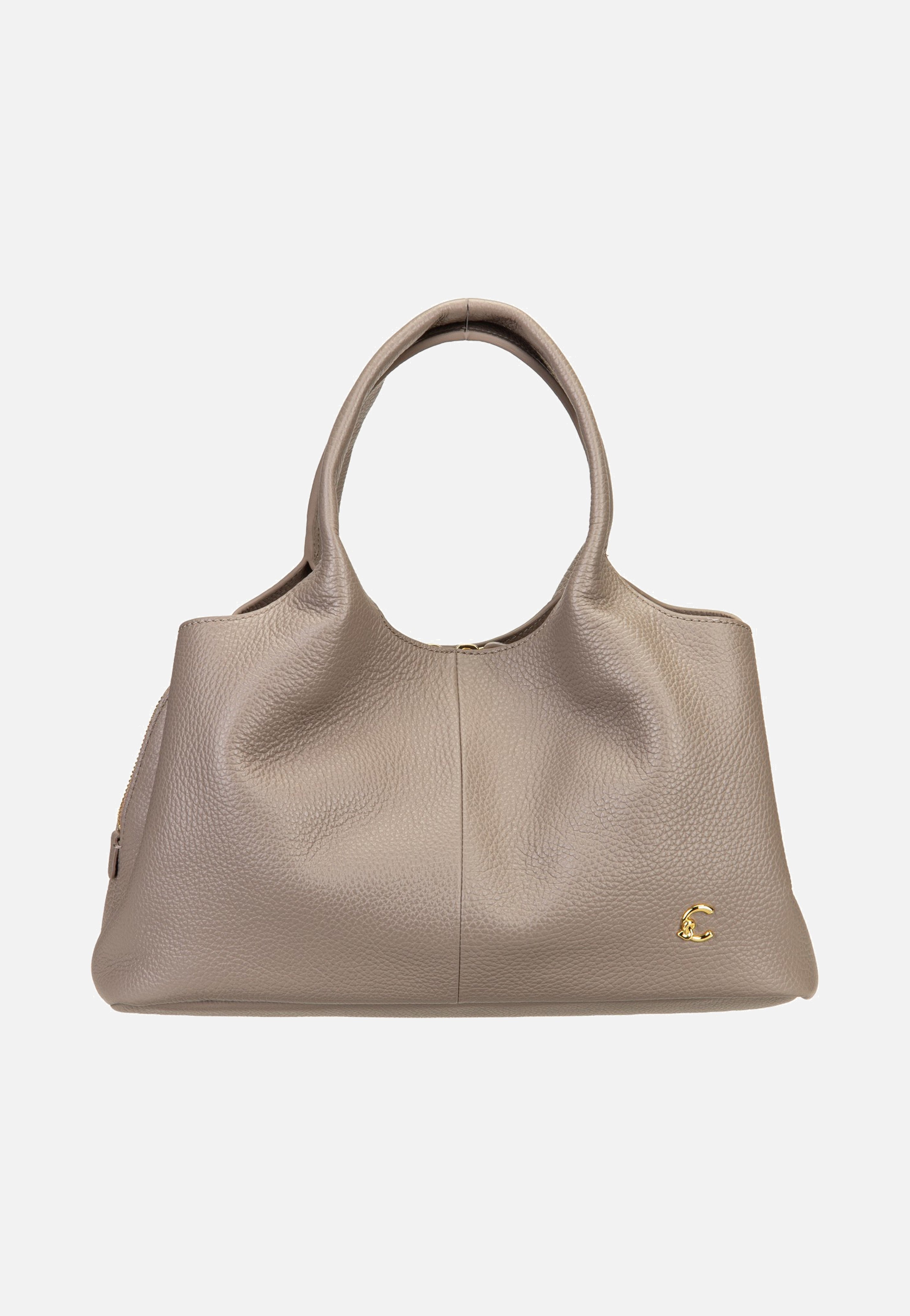 Coccinelle Coccinellenell 1801 Warm Taupe Tote Bag