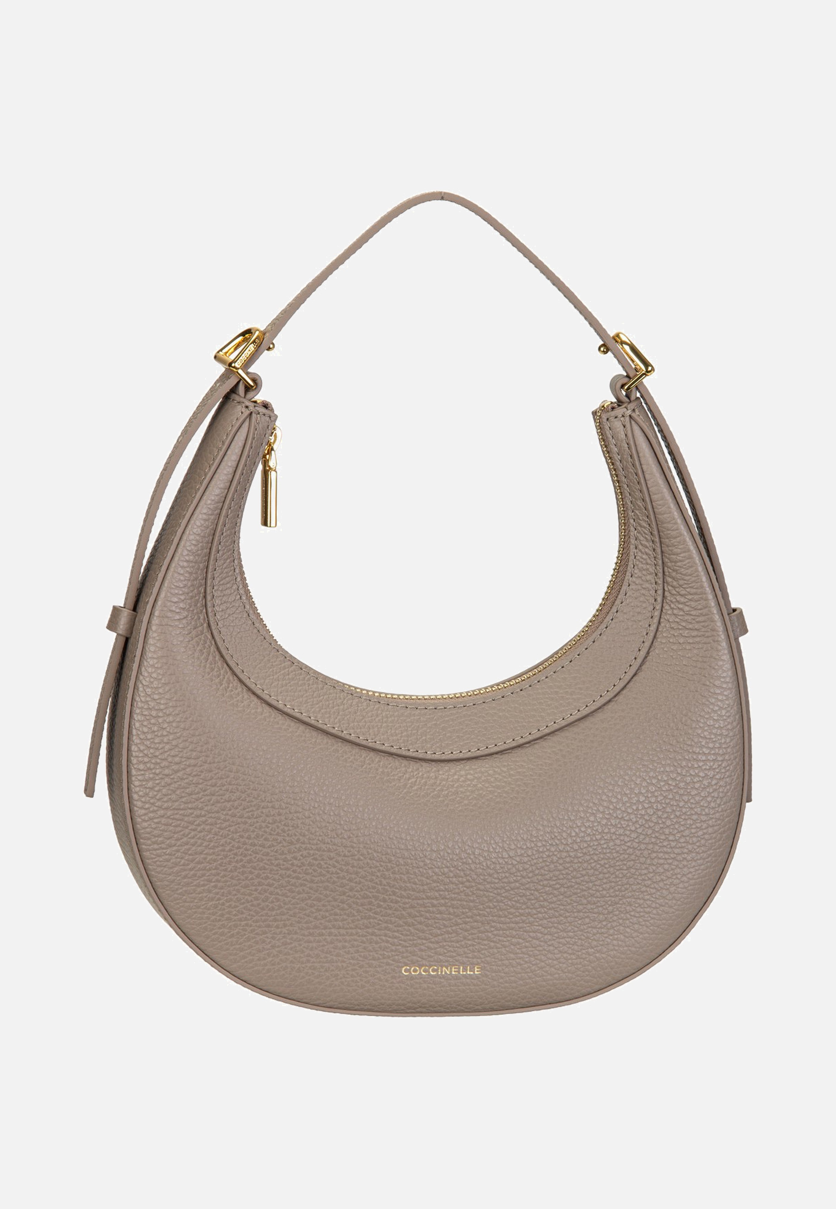 Coccinelle Coccinellewhisper 5301 Warm Taupe Hobo Bag