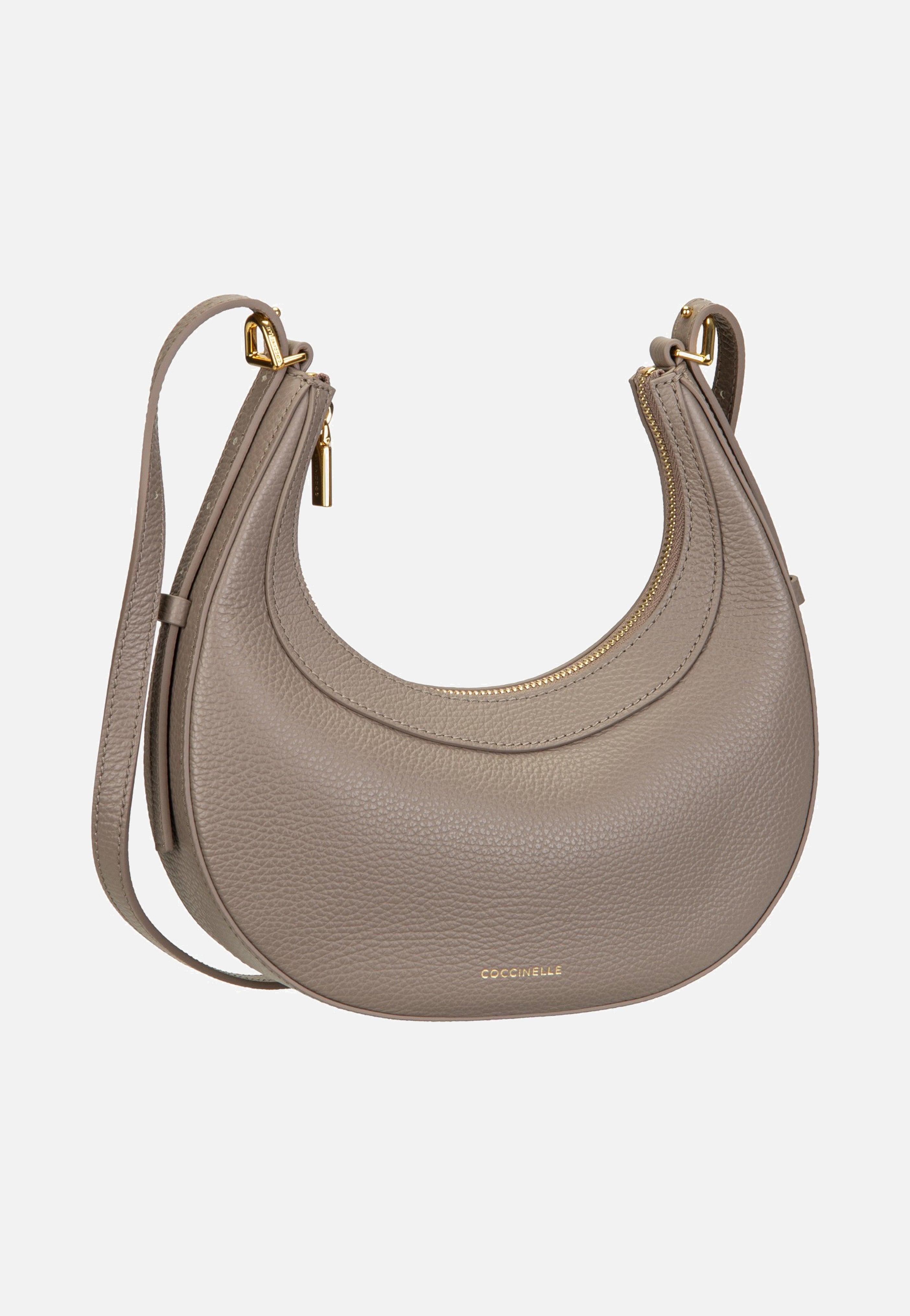 Coccinelle Coccinellewhisper 5301 Warm Taupe Hobo Bag