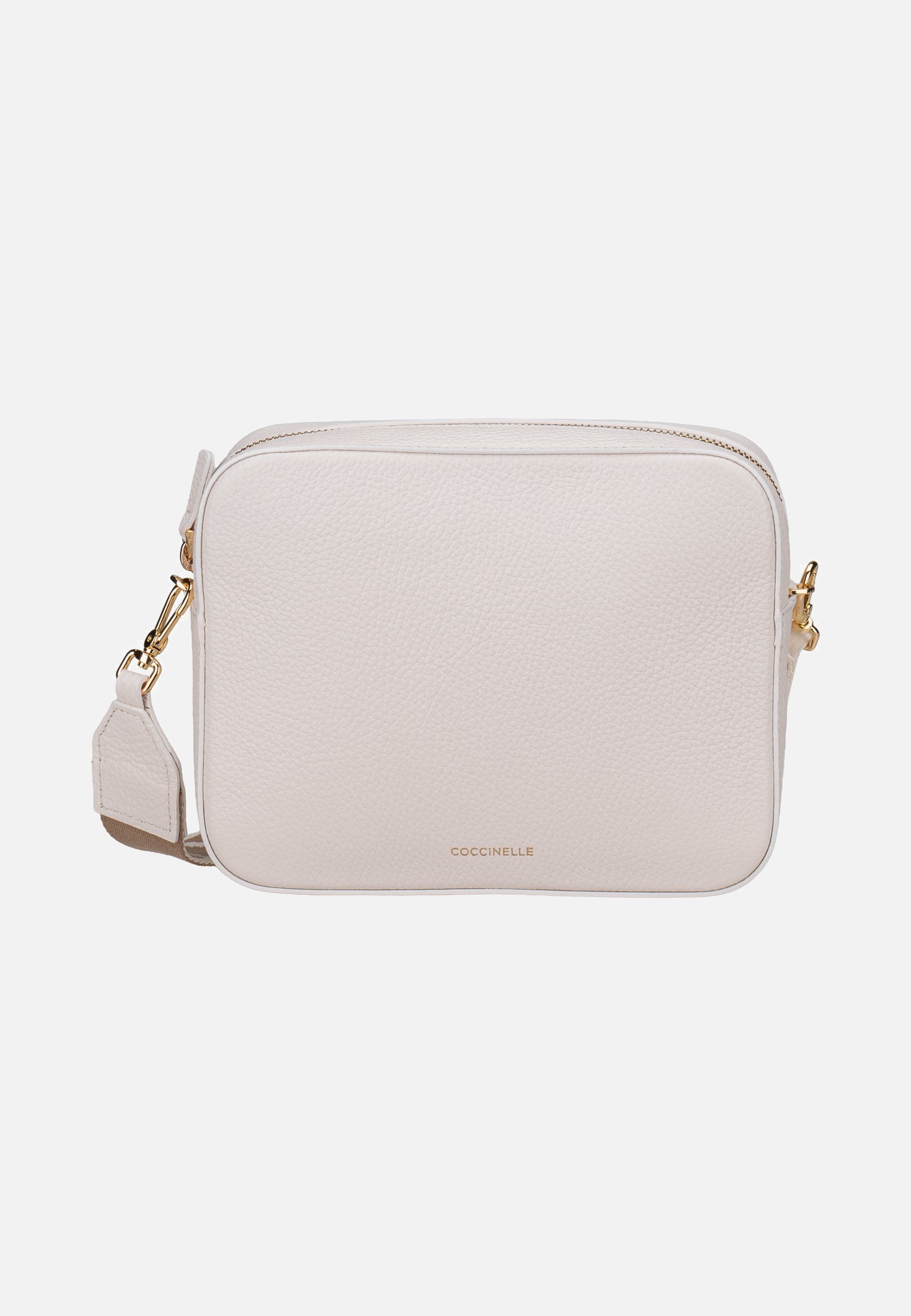 Coccinelle Tebe 55M3 Pearl Crossbody Bag