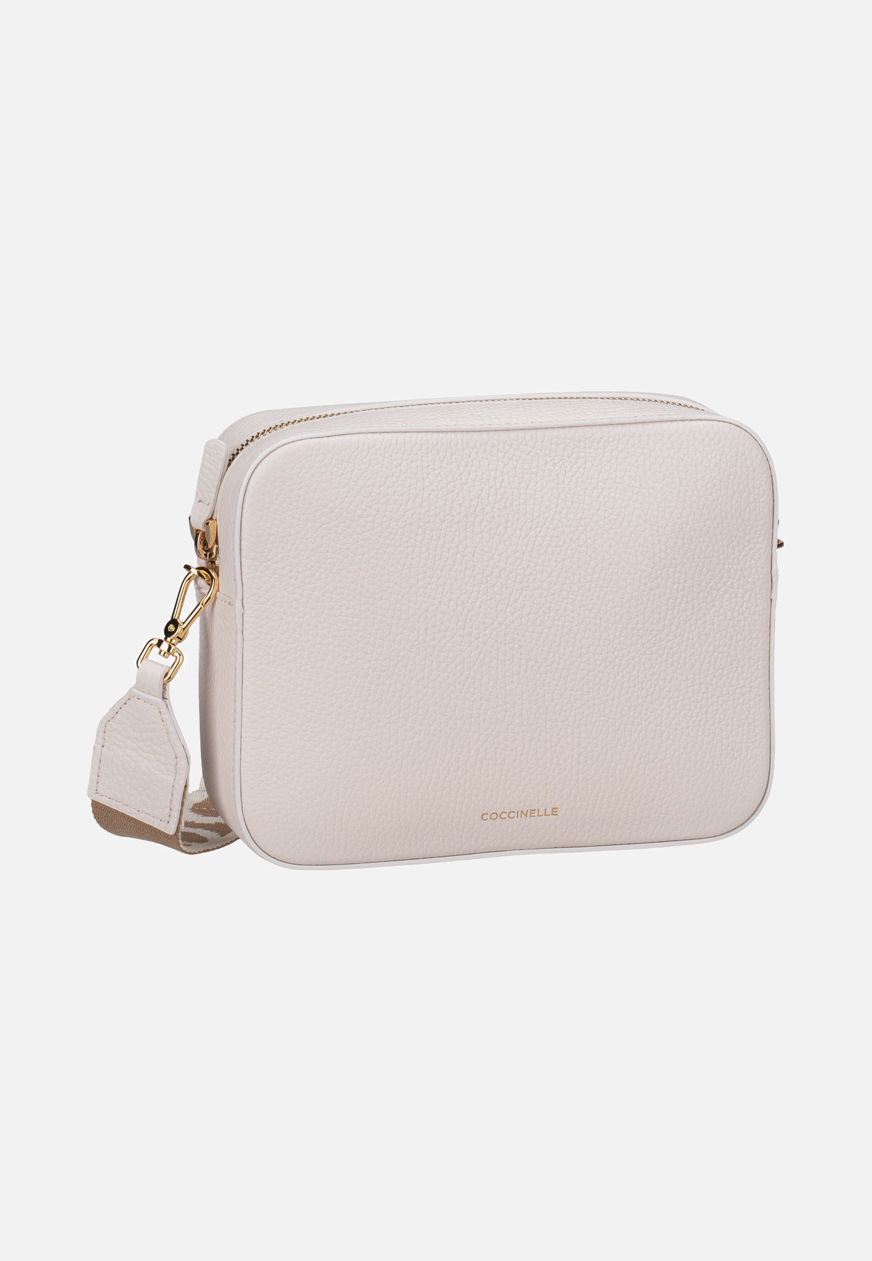 Coccinelle Tebe 55M3 Pearl Crossbody Bag