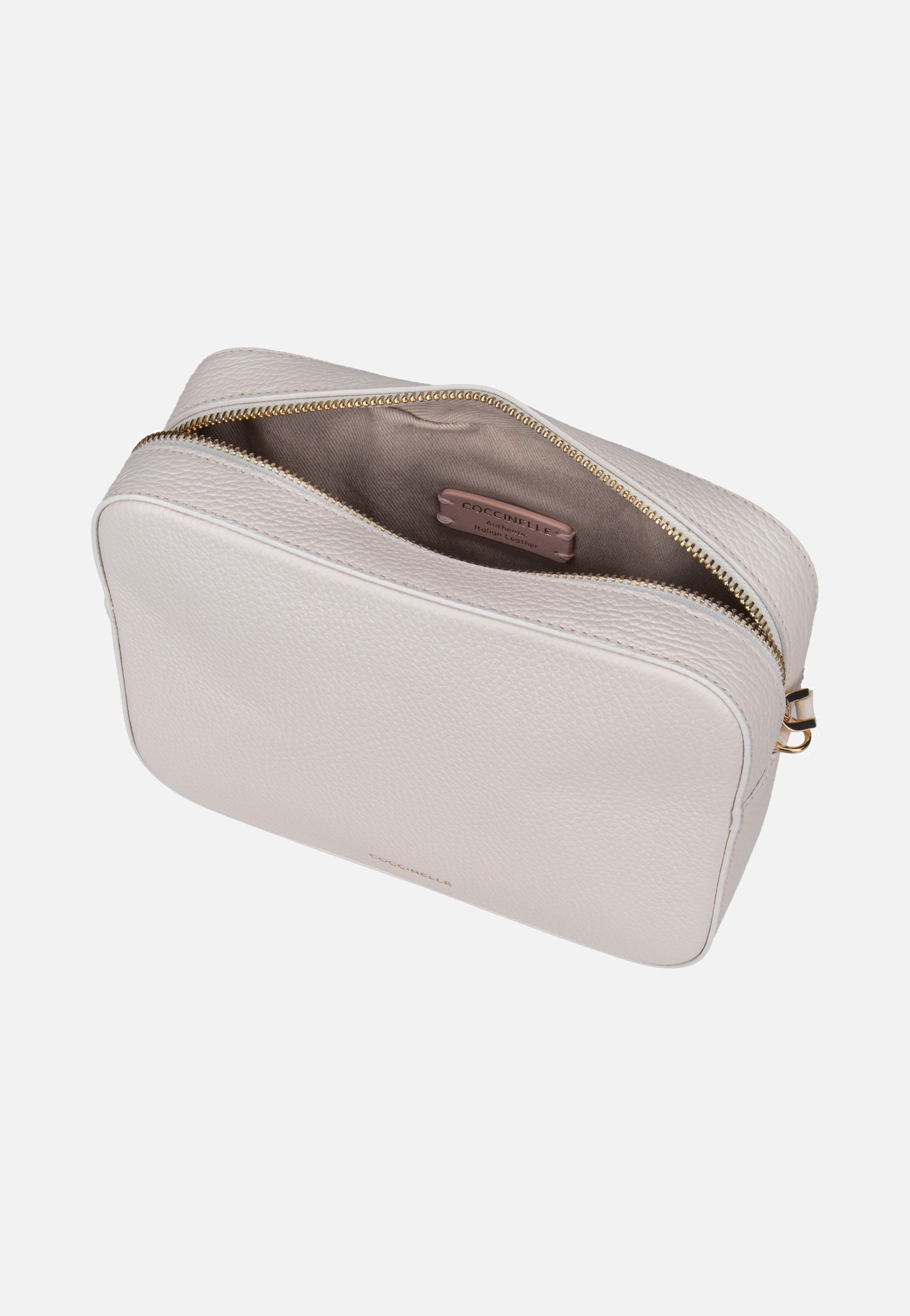 Coccinelle Tebe 55M3 Pearl Crossbody Bag