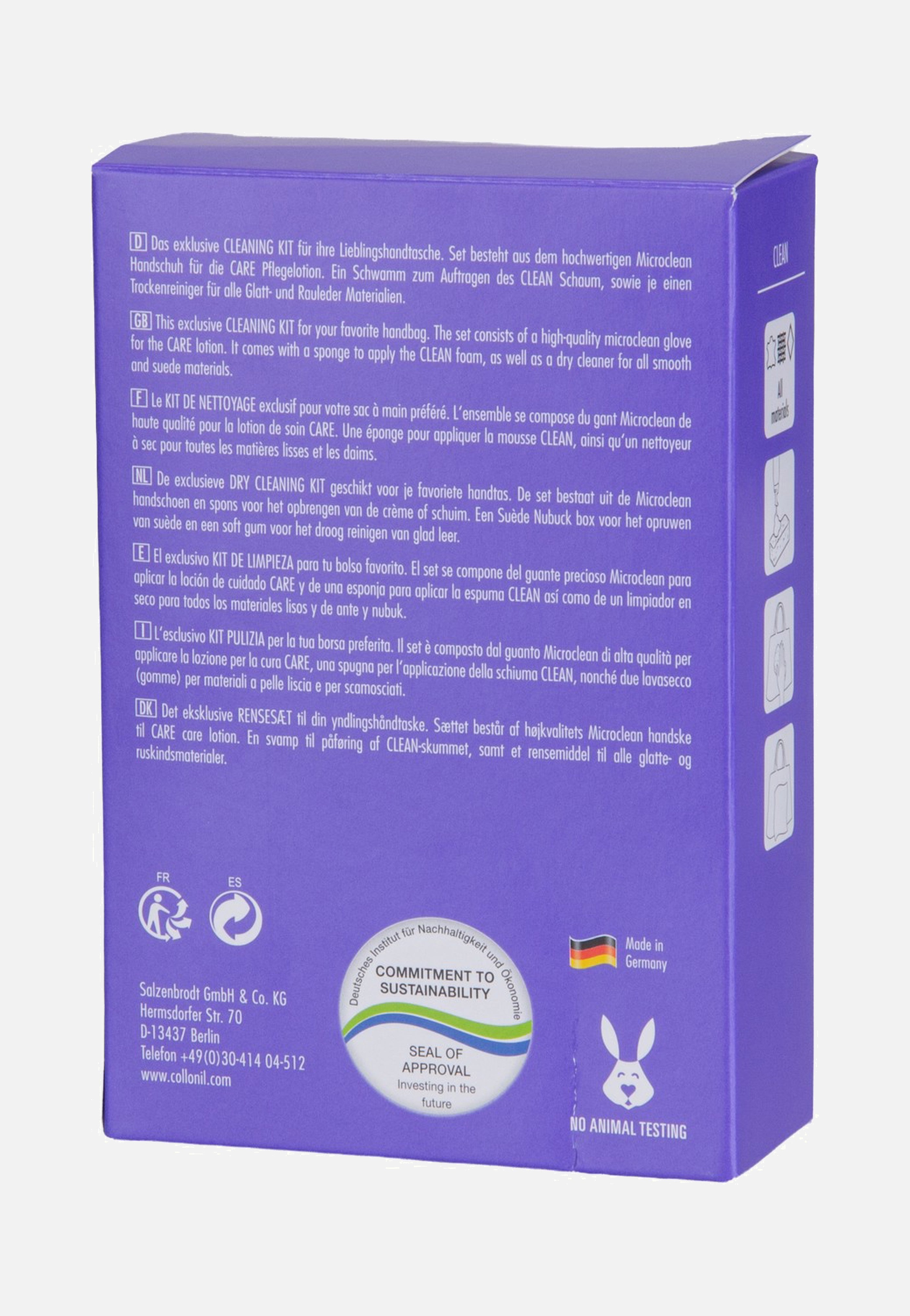 Collonil Bags Farblos Cleaning Kit