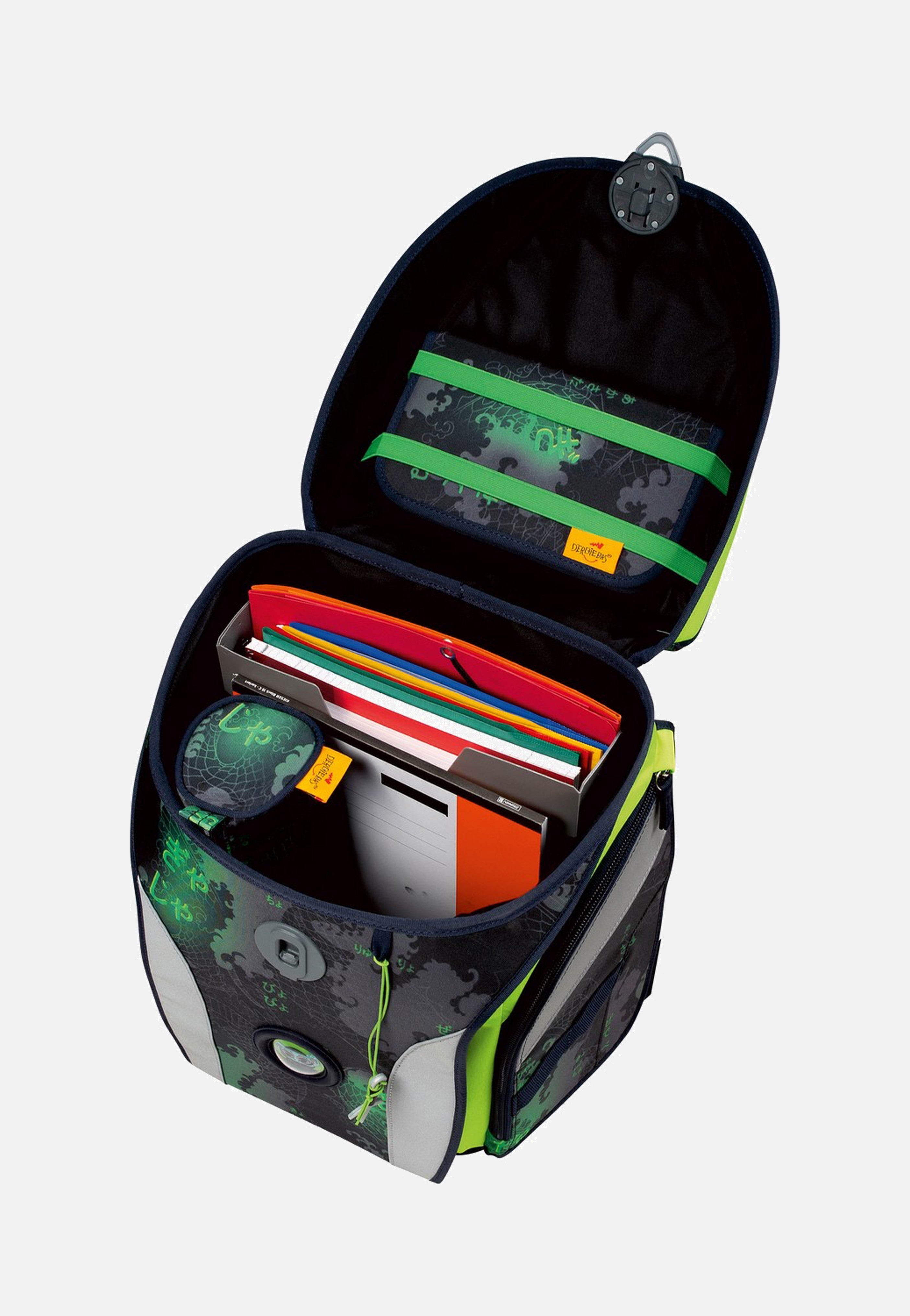 DerDieDas ErgoFlex MAX Set 1 Funny Fighter School Backpack