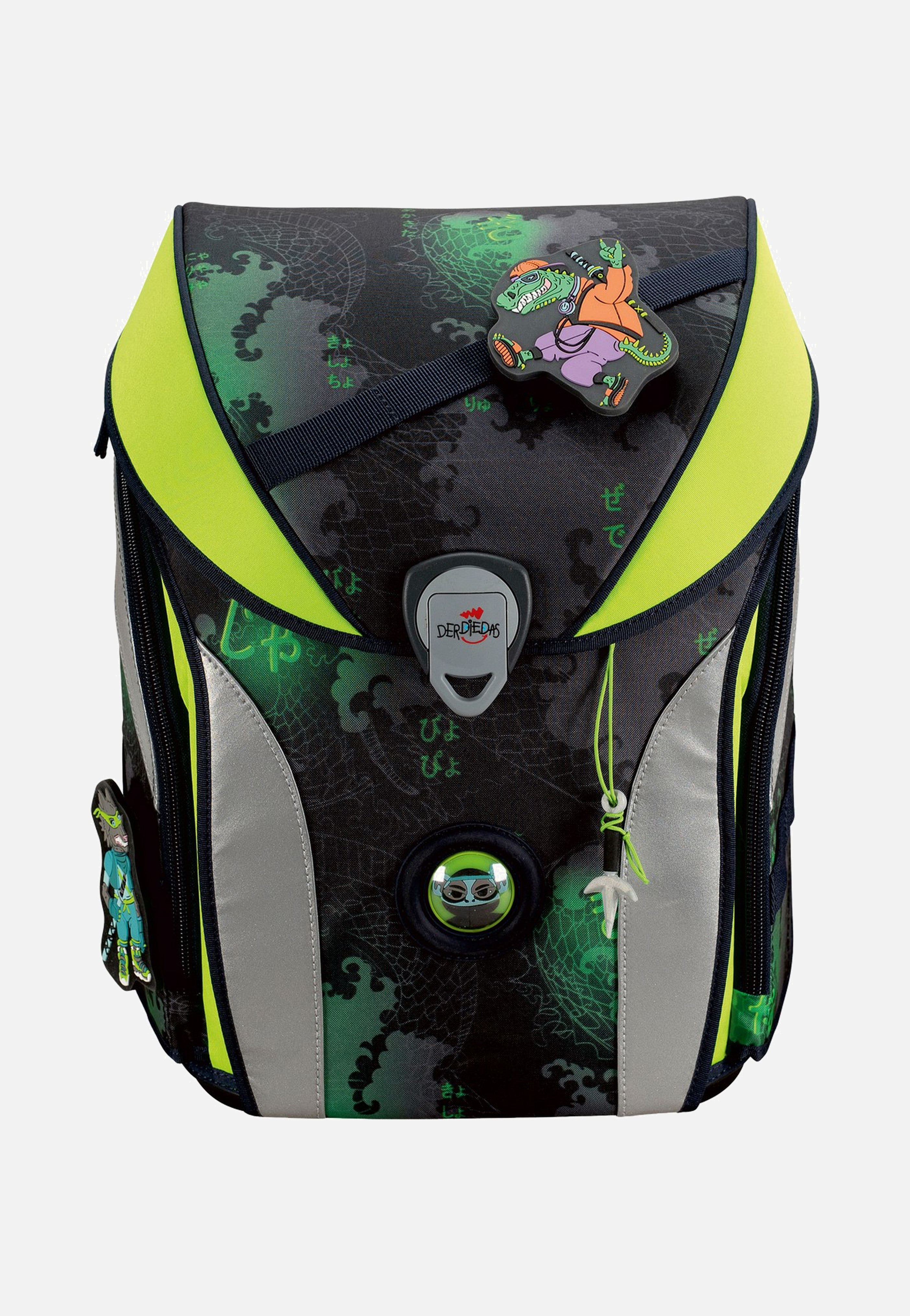 DerDieDas ErgoFlex MAX Set 1 Funny Fighter School Backpack