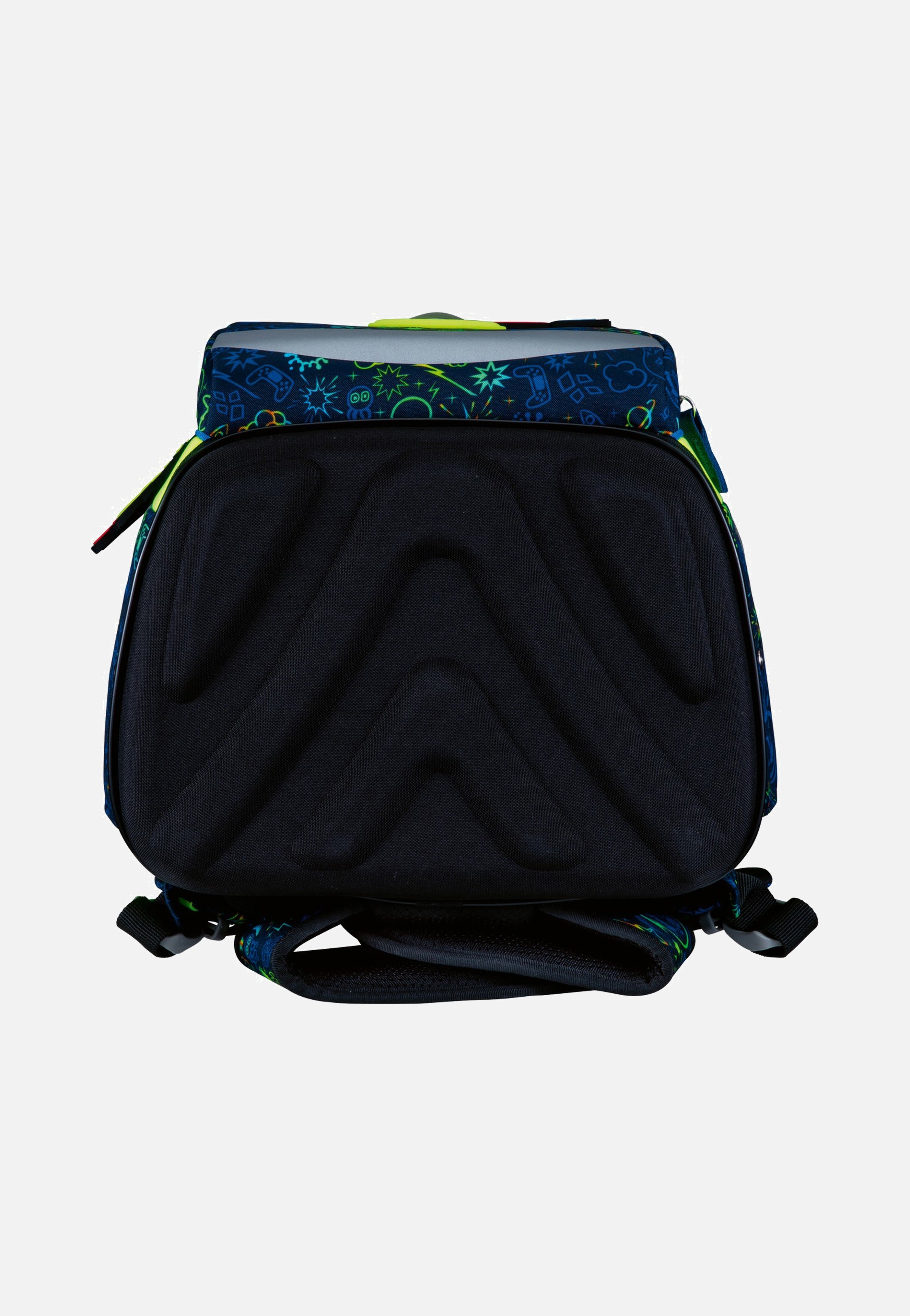 DerDieDas - ErgoFlex Easy Set Neon Crazy - School Backpack | Neutral-Image