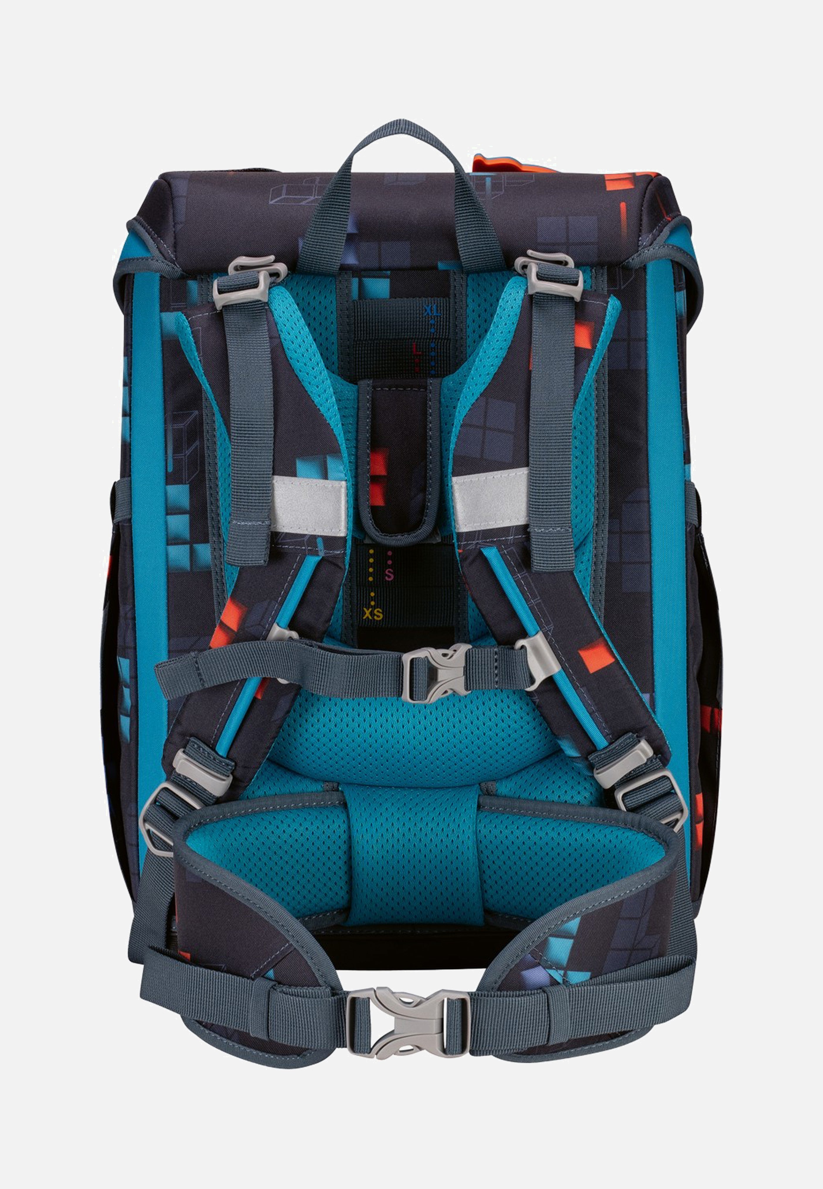 DerDieDas - ErgoFlex Easy Set Ninja Fighter - School Backpack | Neutral-Image