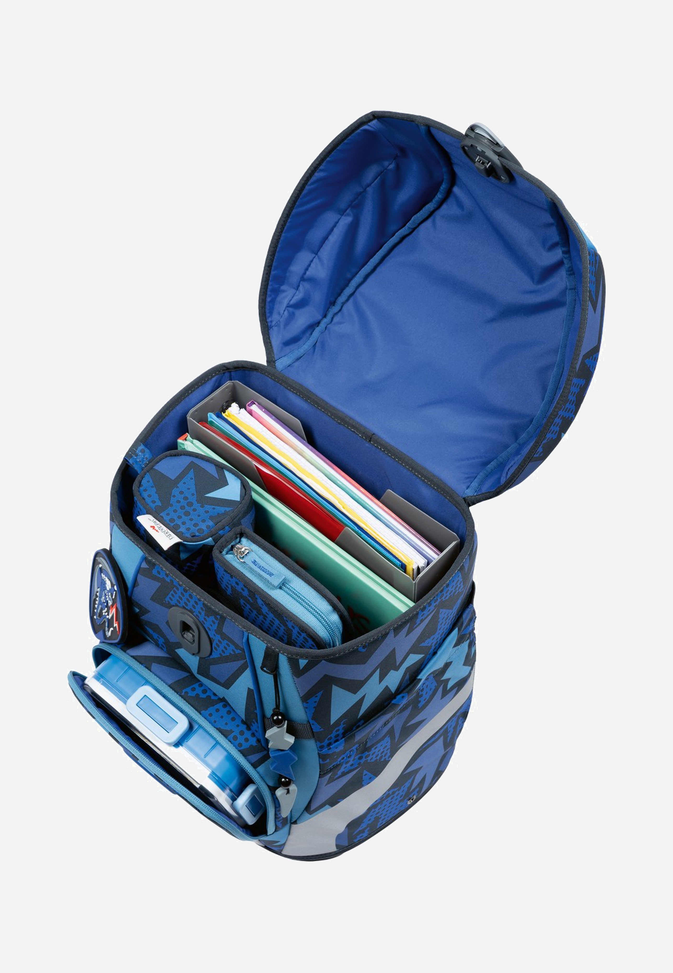 DerDieDas ErgoFlex Tiny Set Dark Dragon School Backpack