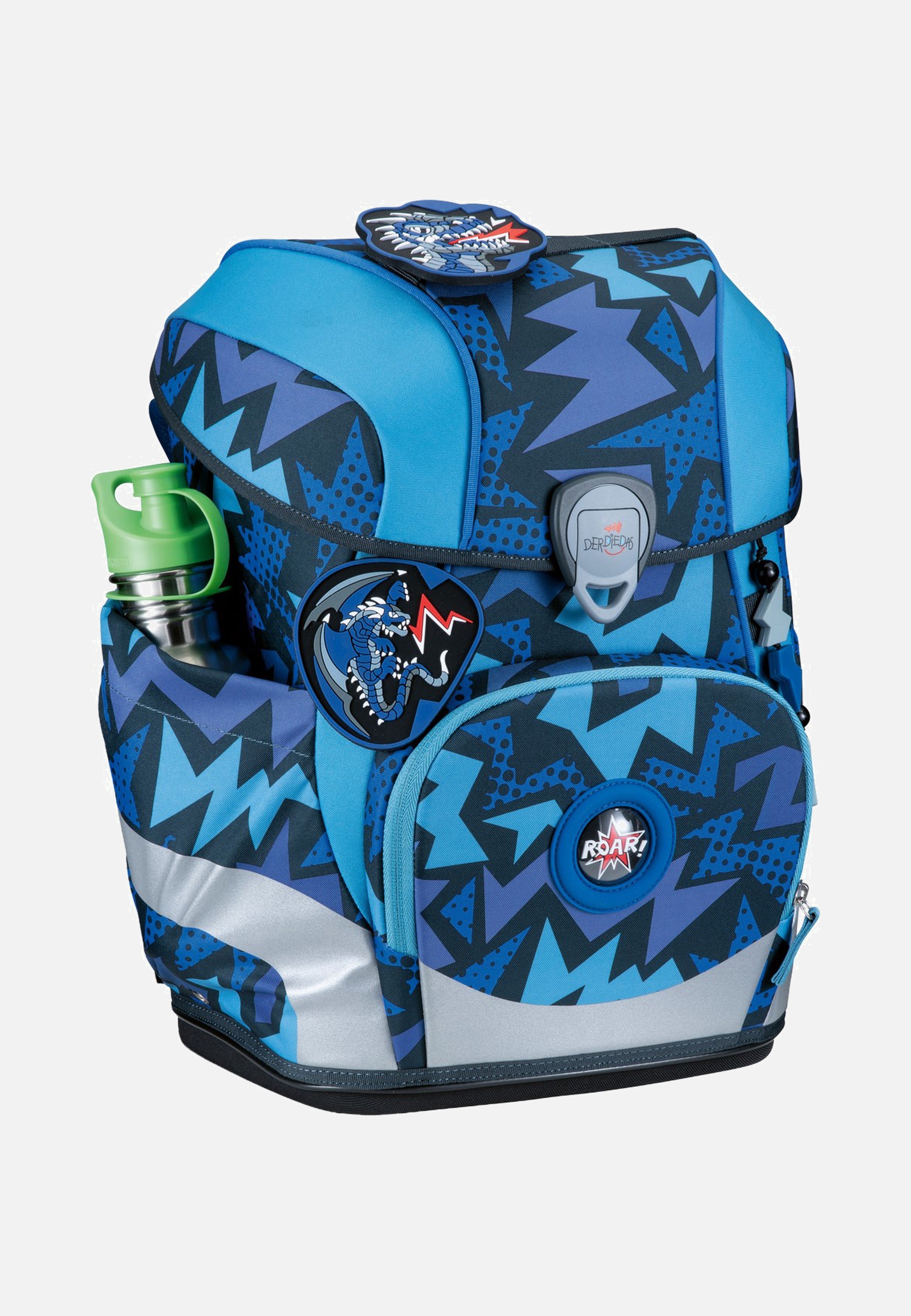 DerDieDas ErgoFlex Tiny Set Dark Dragon School Backpack