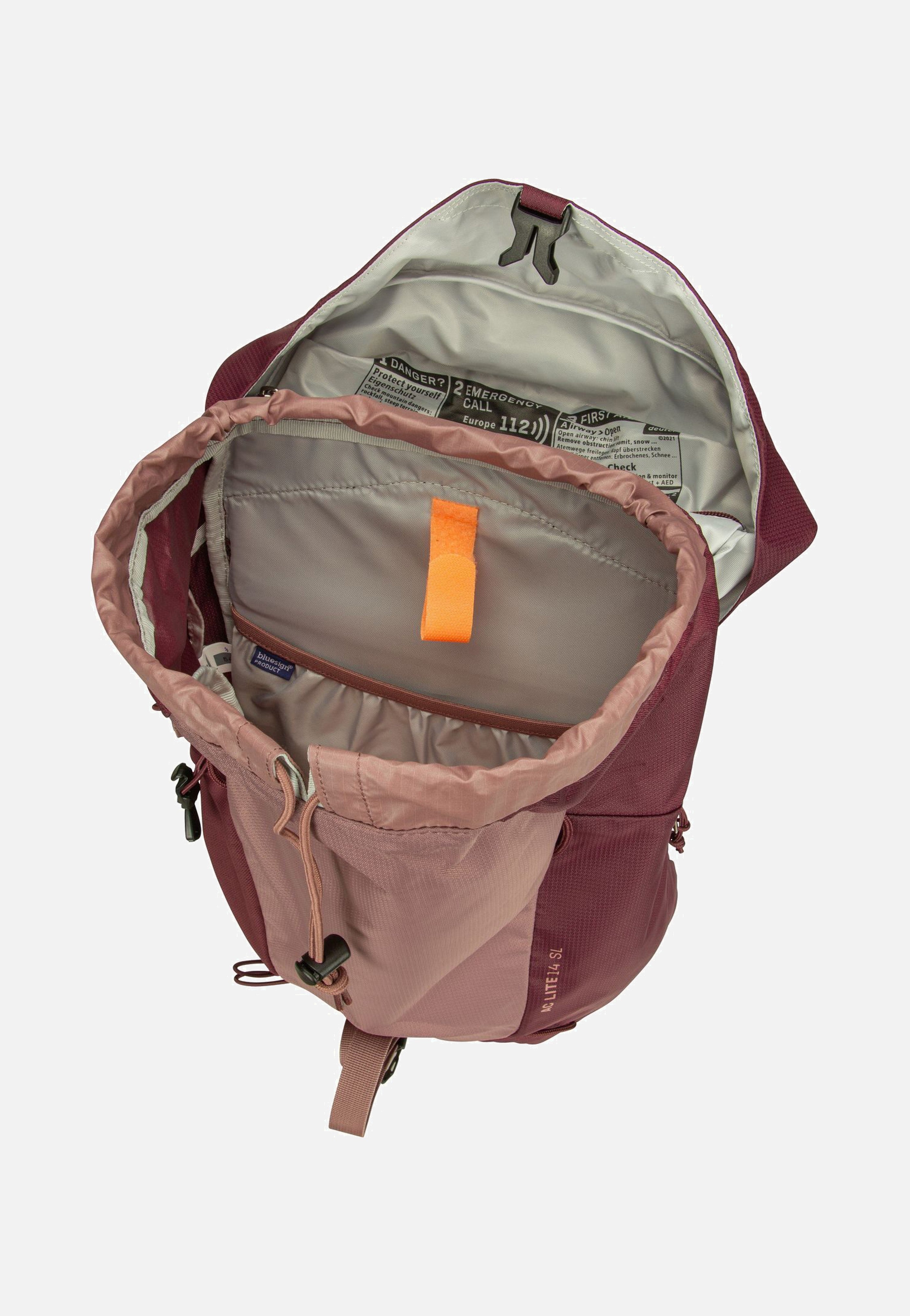 Deuter - AC Lite 14 SL Ashrose/Cassis - Hiking Backpack | Women-Image