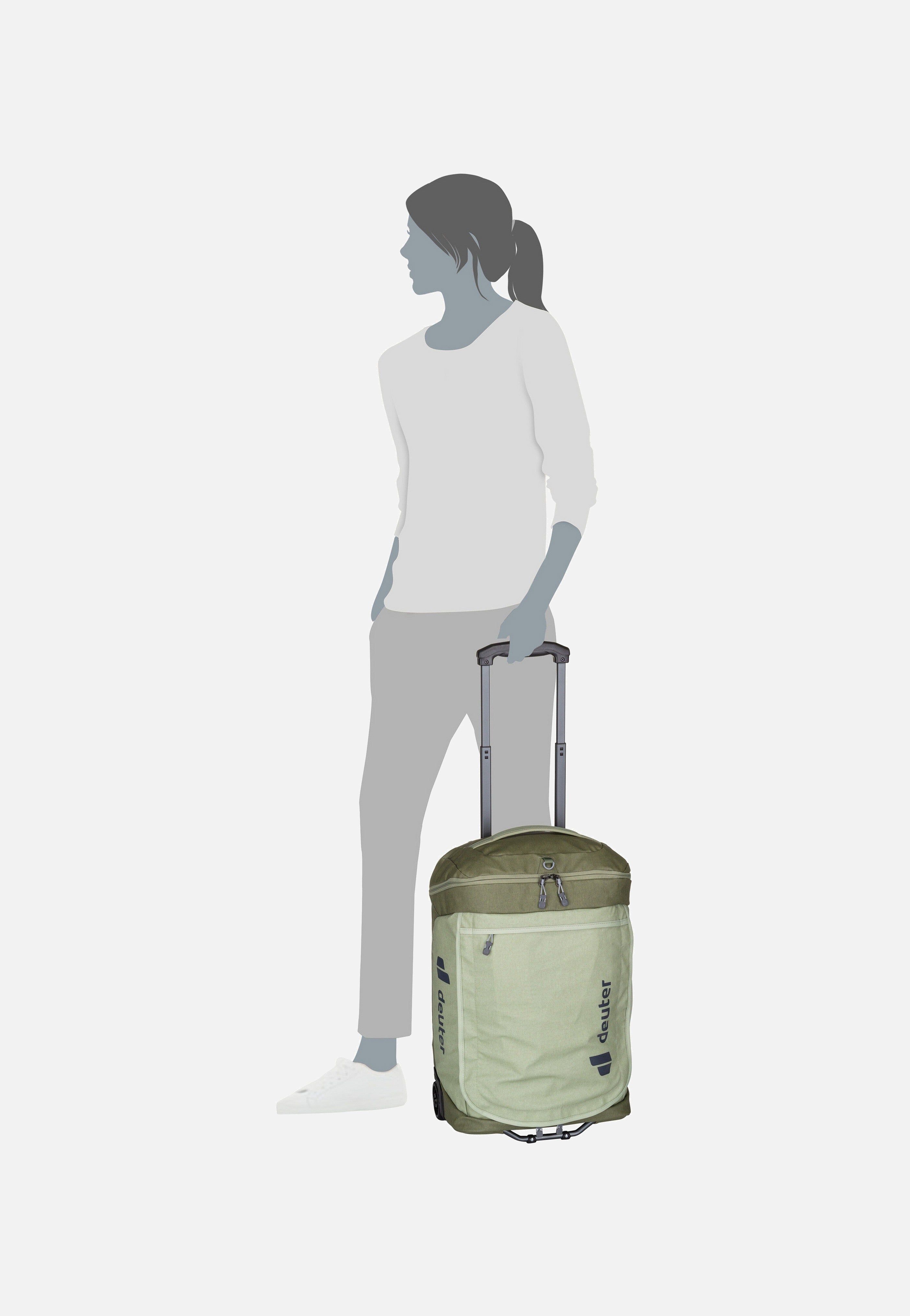 Deuter Duffel Pro Movo 36 Mineral/grove Travel Bag