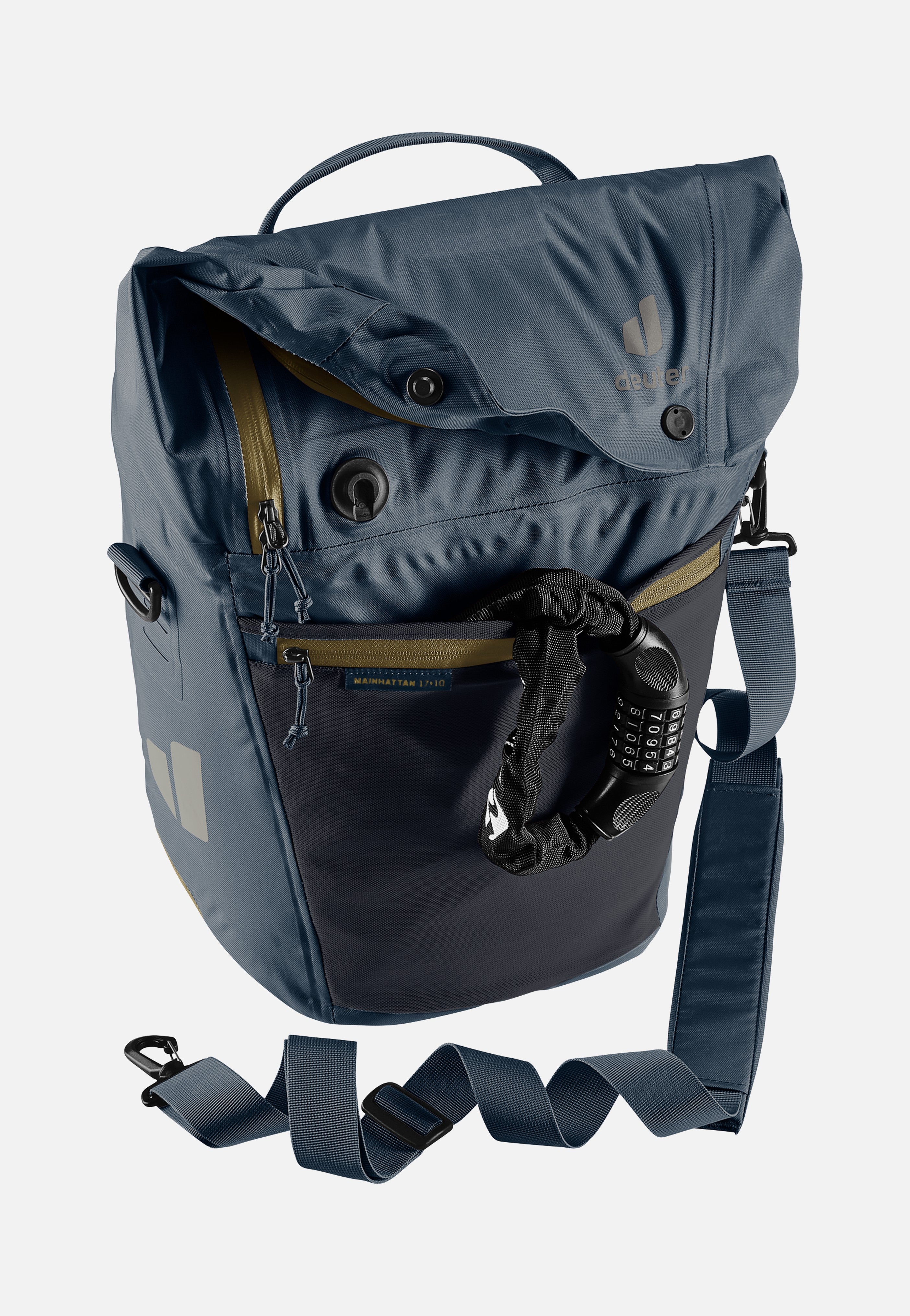 Deuter - Mainhattan 17+10 Ink/Clay - Bike Bag | Neutral-Image