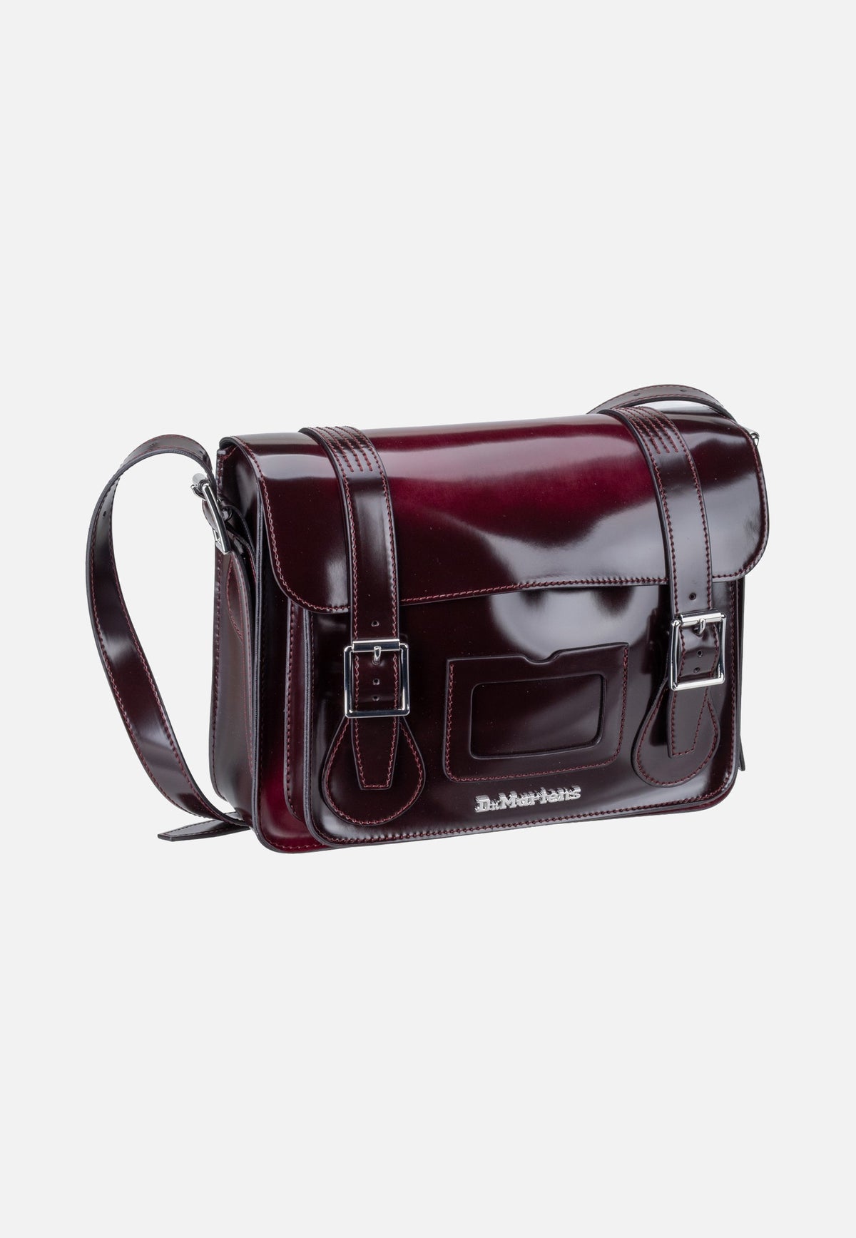 Dr. Martens 11" Satchel Bag Cherry Red Oxford Rub Off Bag