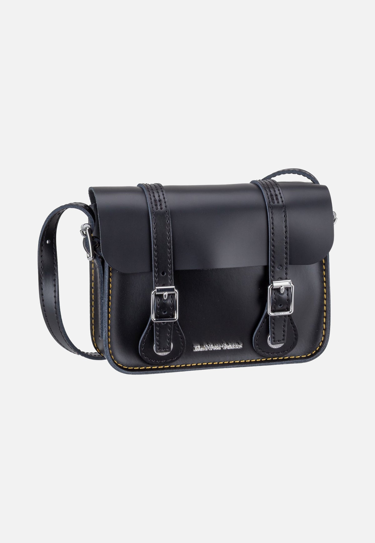 Dr. Martens 7" Satchel Black Kiev Smooth Borsa a tracolla