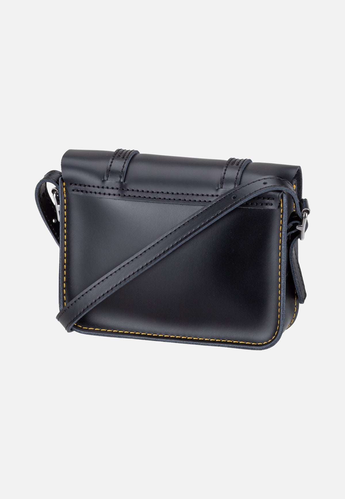 Dr. Martens 7" Satchel Black Kiev Smooth Borsa a tracolla