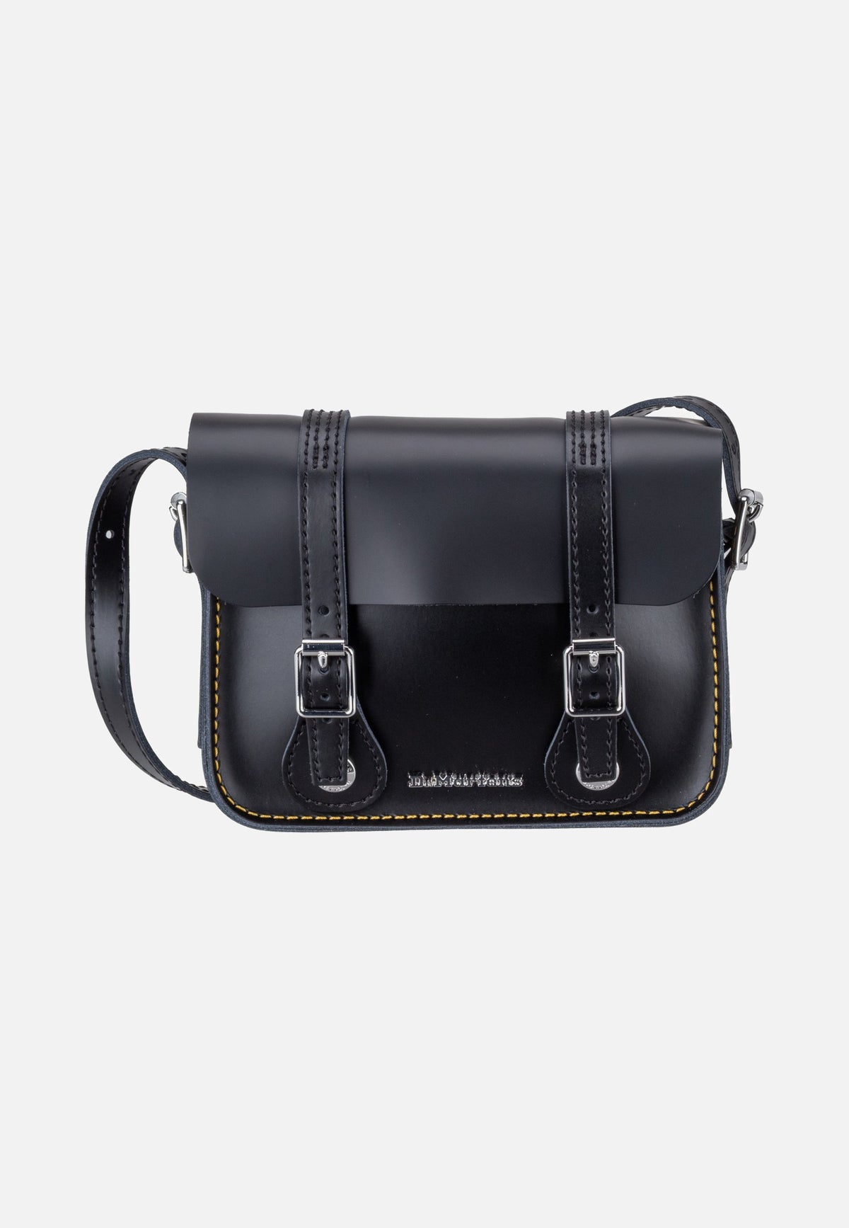 Dr. Martens 7" Satchel Black Kiev Smooth Borsa a tracolla