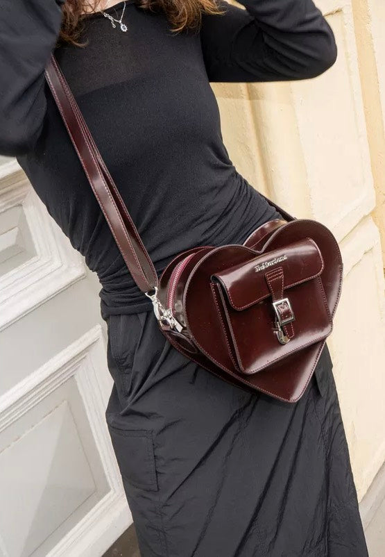 Dr. Martens Heart Cherry Red Oxford Bolsa