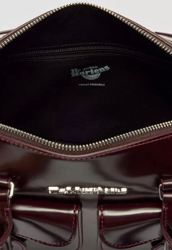 Dr. Martens Top Handle Cherry Red Oxford Rub Off Bag