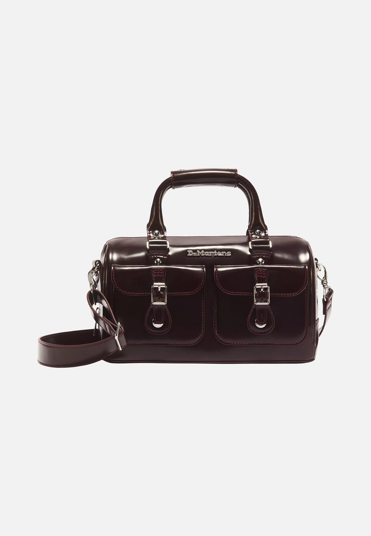 Dr. Martens Top Handle Cherry Red Oxford Rub Off Tas