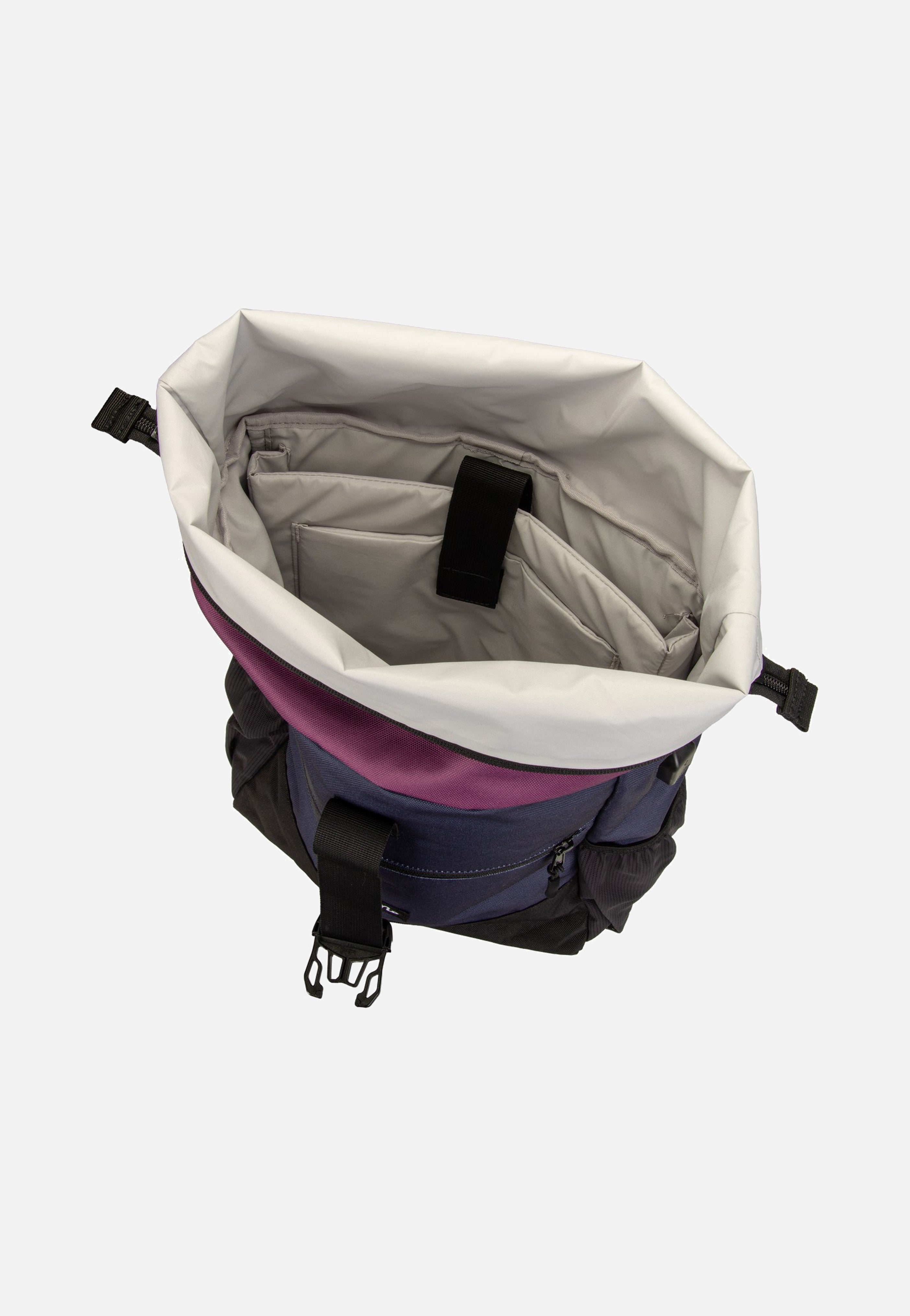Ela Mo Rolltop Berry Rolltop Backpack