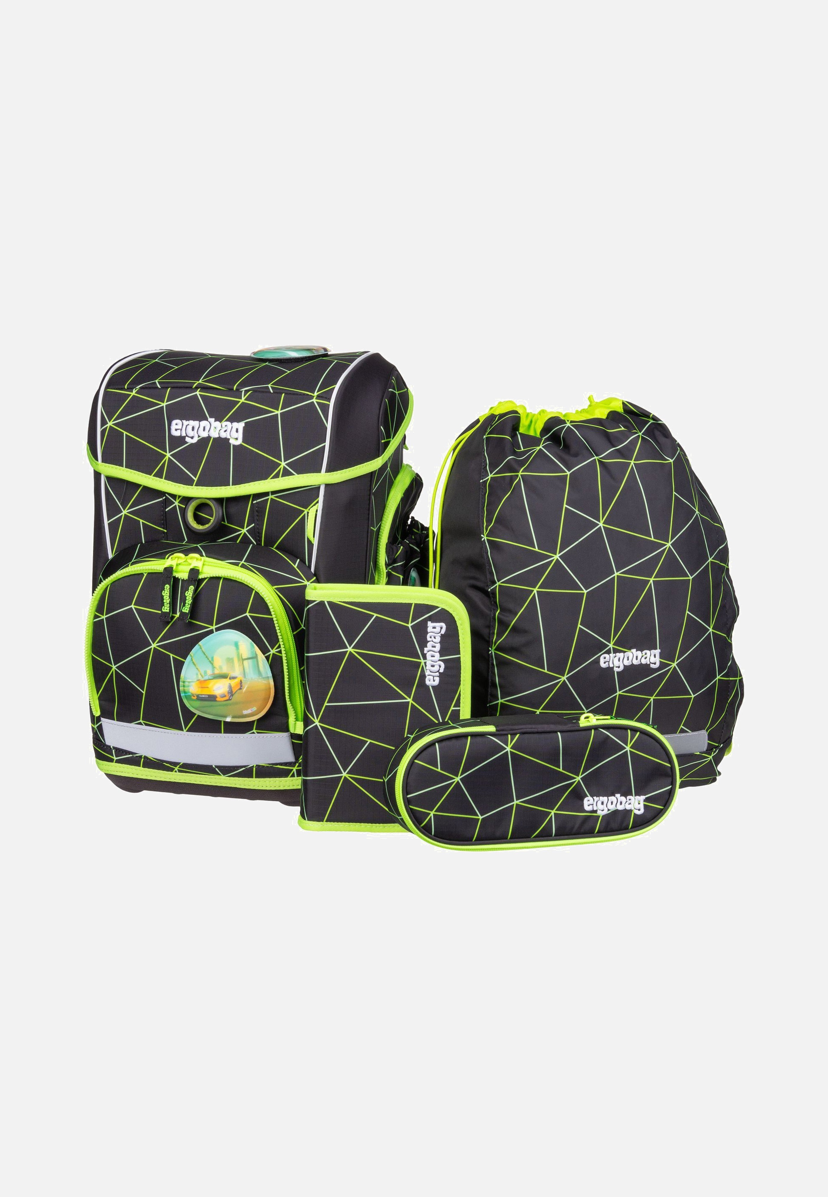ergobag - cubo light Set LUMI CyBär Race - School Bag | Neutral-Image