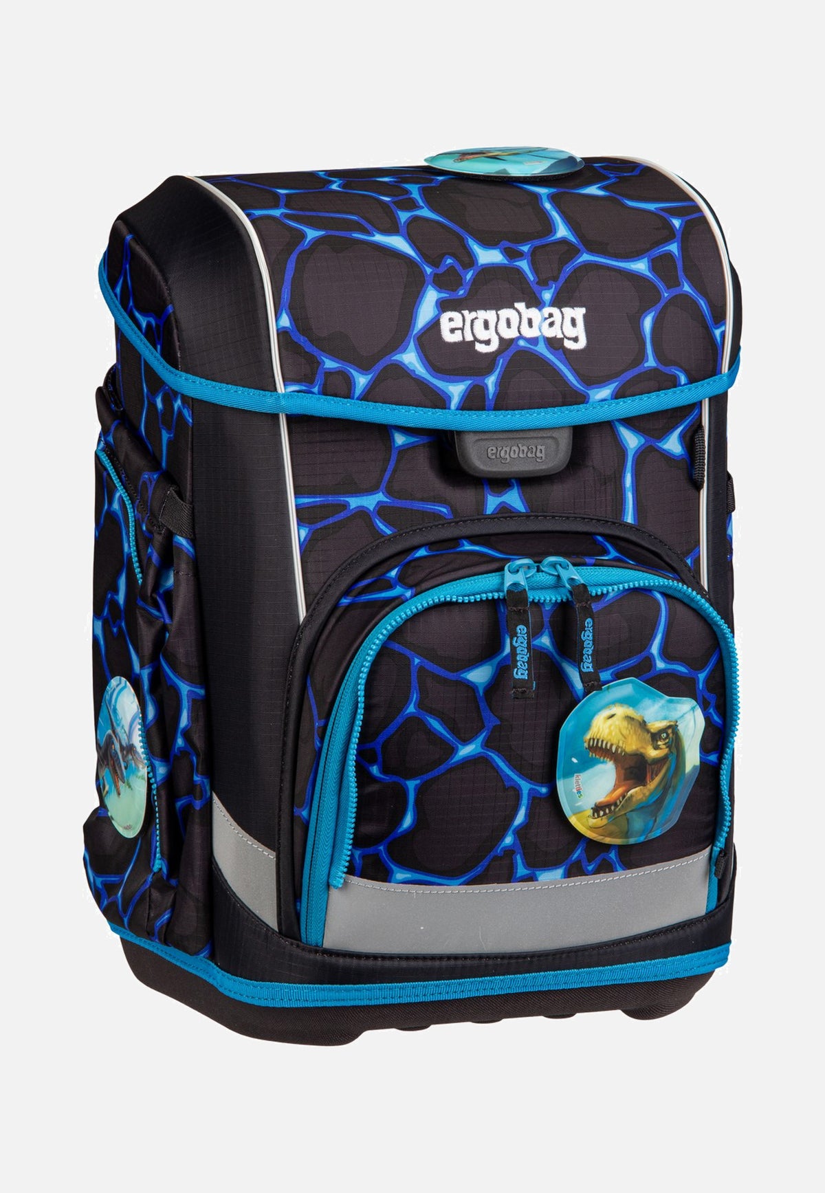 ergobag cubo light Set COLOR FLASH Bärassic Garden Schooltas
