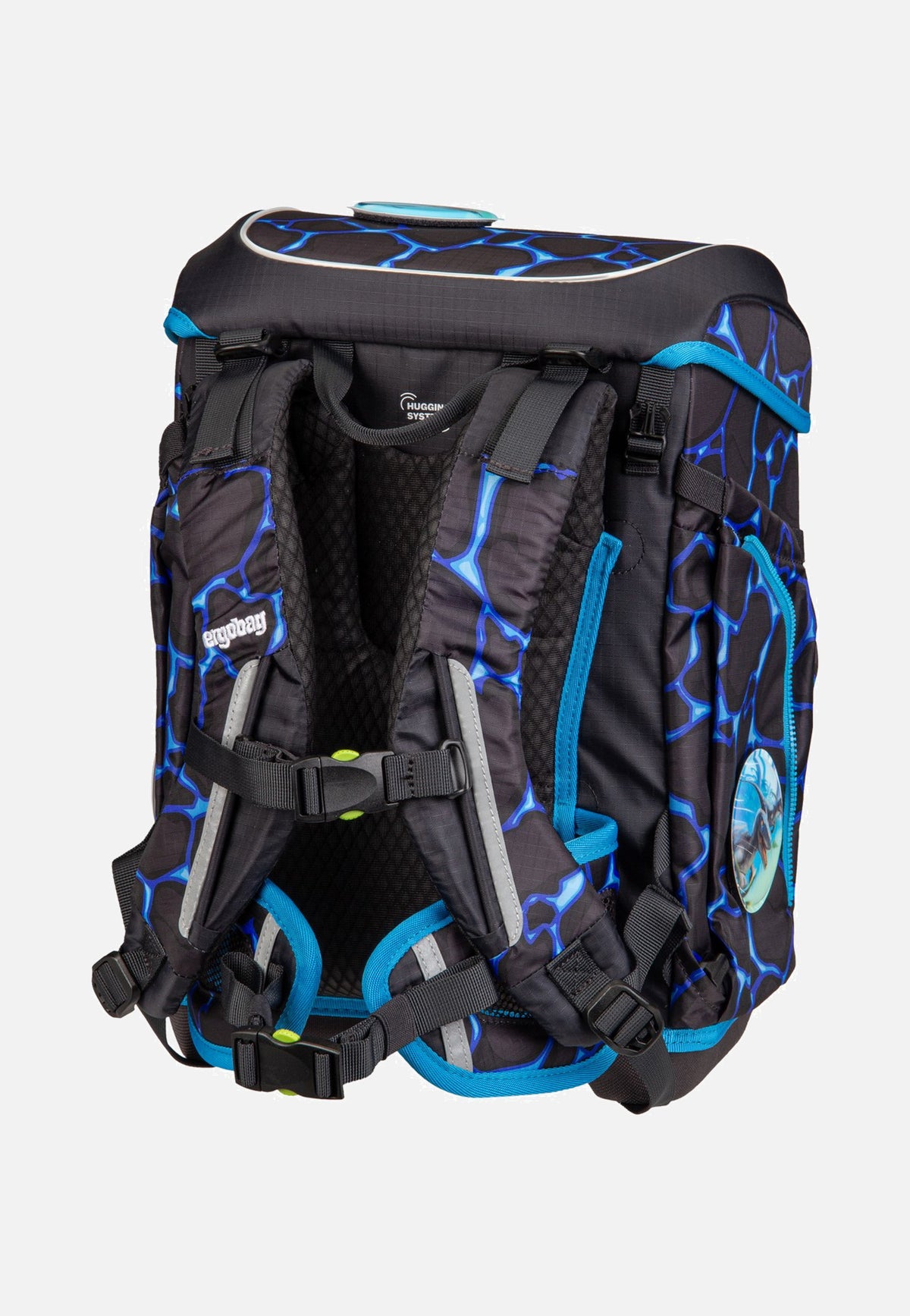 ergobag cubo light Set COLOR FLASH Bärassic Garden Schooltas