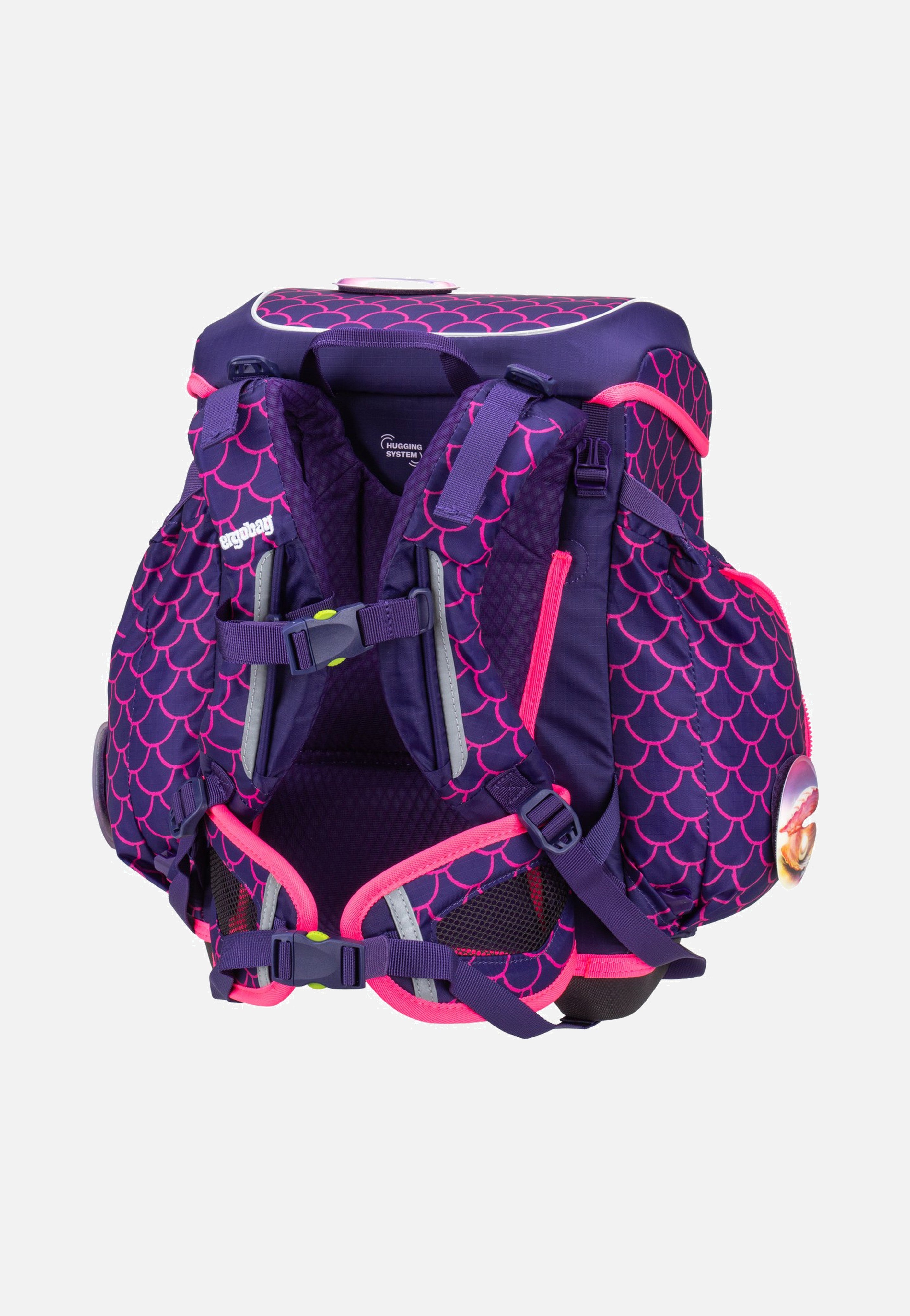 ergobag cubo light Set COLOR FLASH PerlentauchBär School Bag
