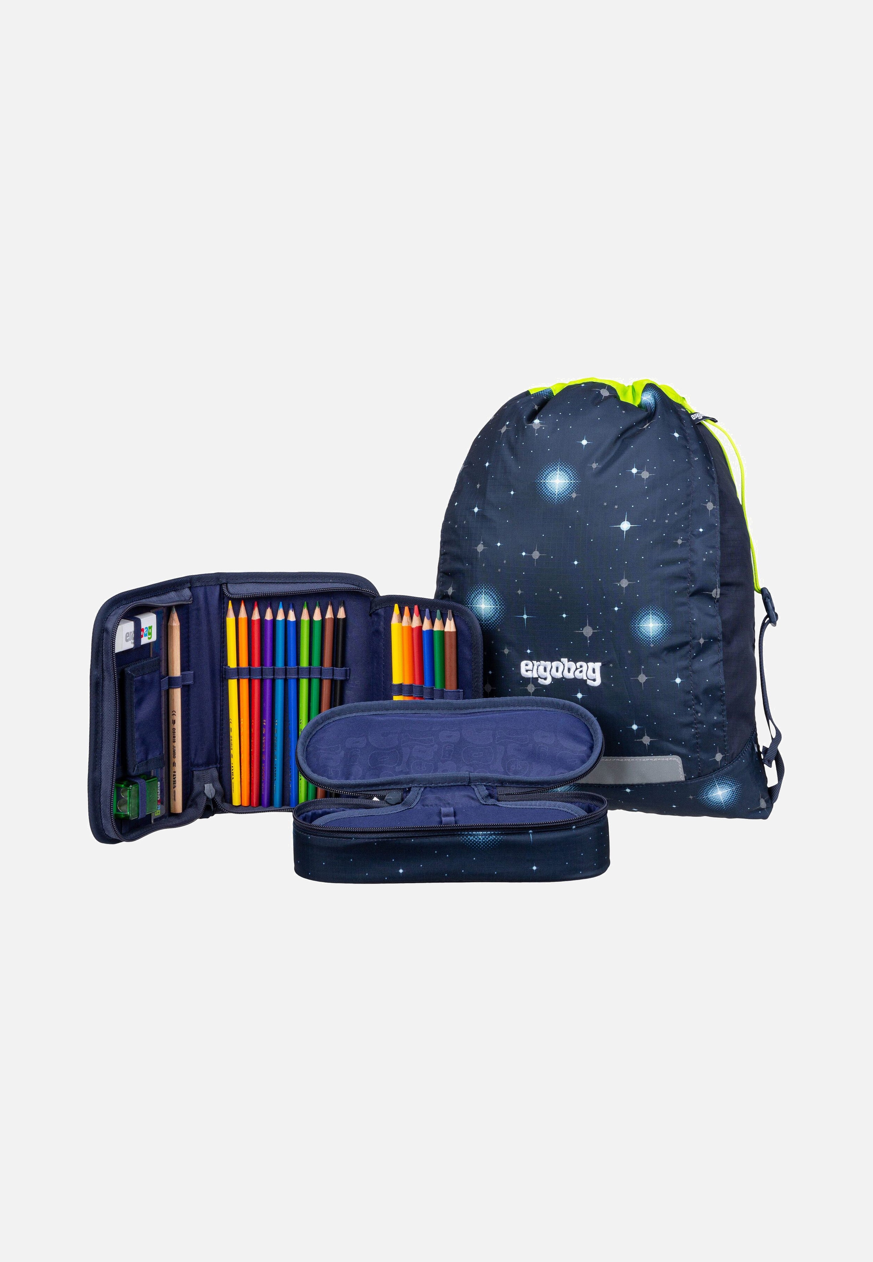 ergobag - cubo light Set GLOW KoBärnikus - School Backpack | Neutral-Image