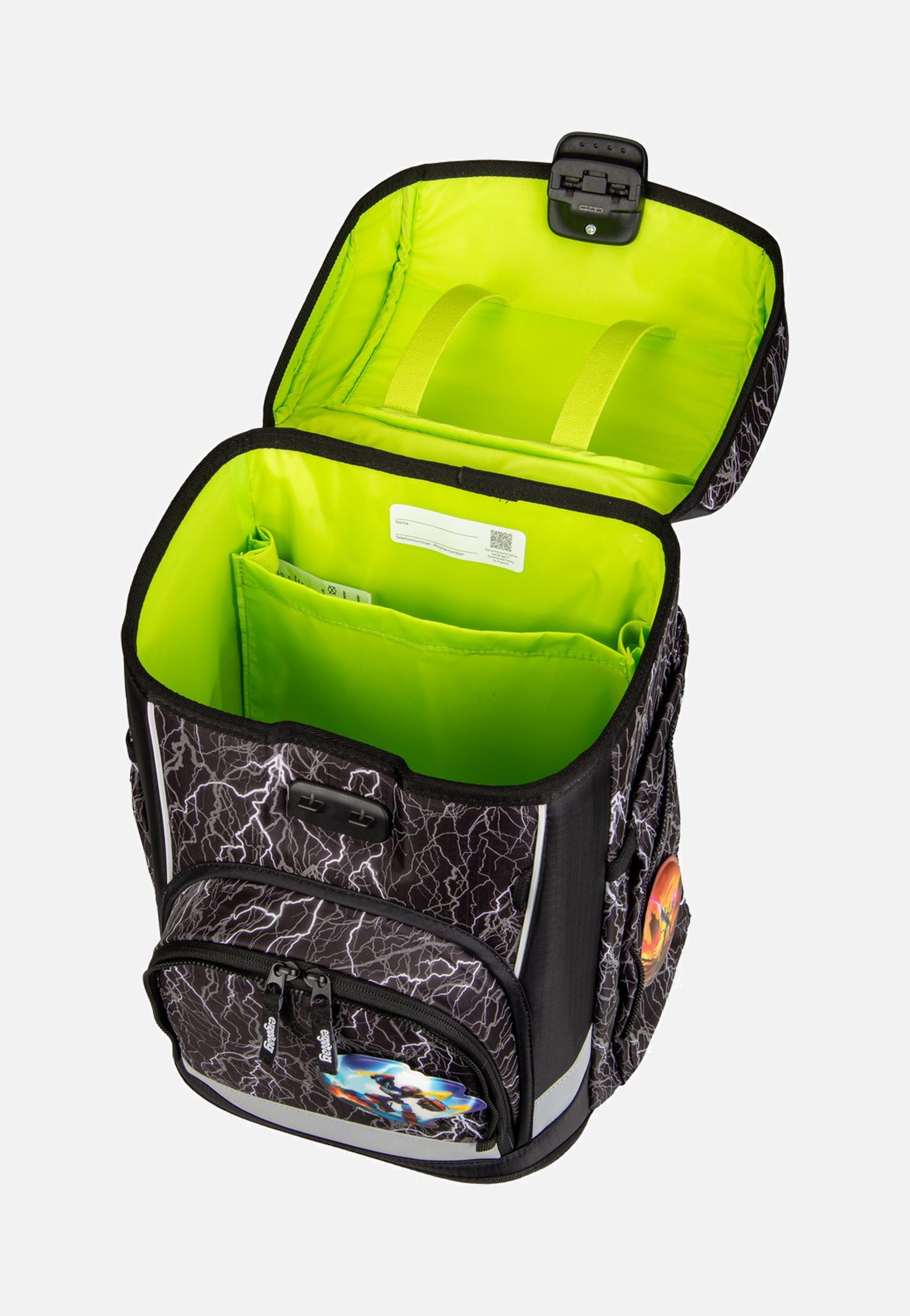 ergobag - cubo light Set REFLEX Super ReflektBär - School Bag | Neutral-Image
