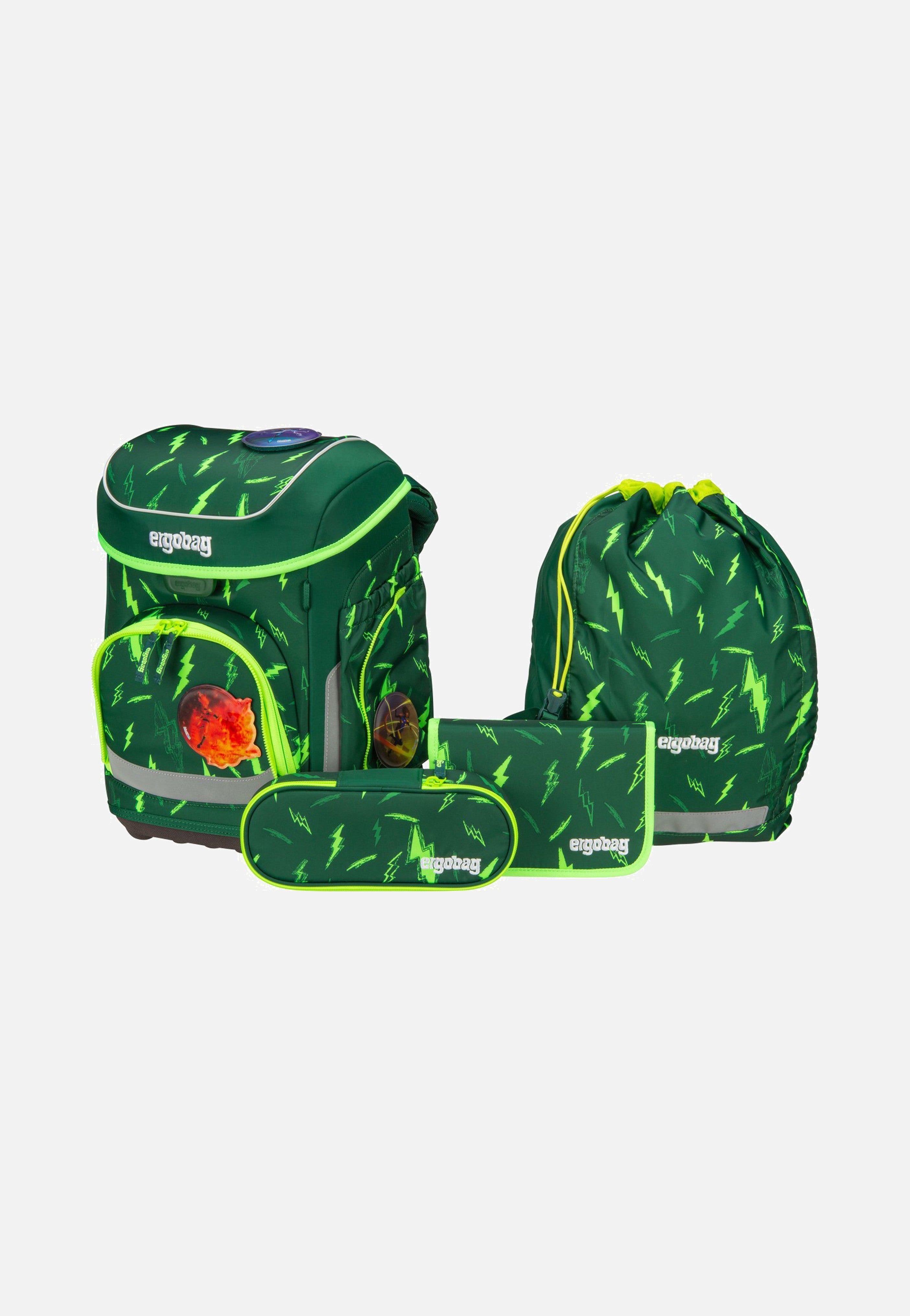 ergobag - cubo Set COLOR FLASH Bärtastisch - School Bag | Neutral-Image