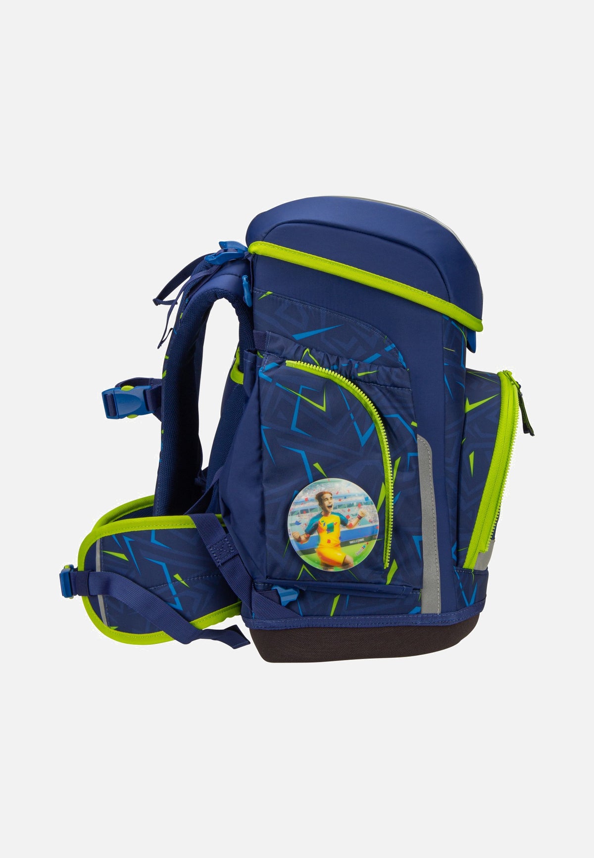 ergobag cubo Set COLOR FLASH SpitzenreitBär Schooltas