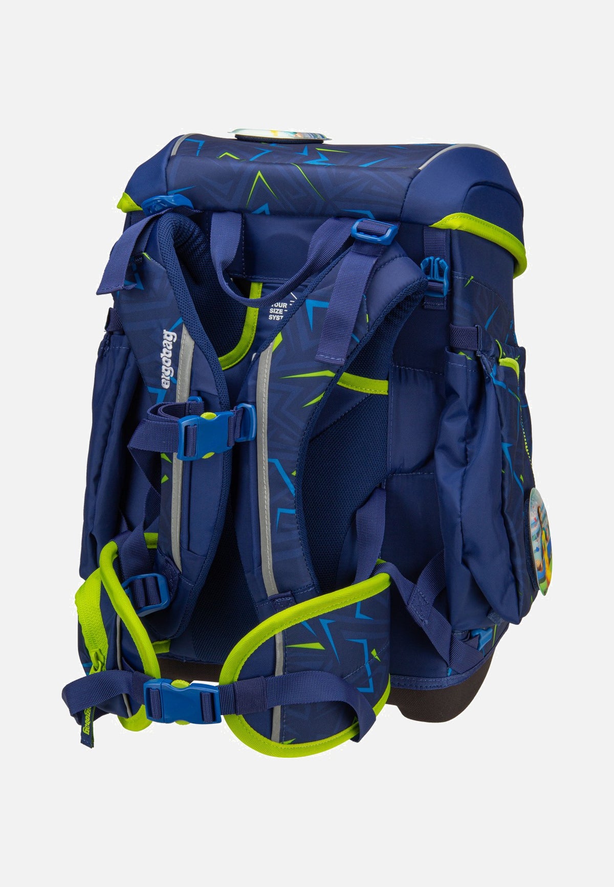 ergobag cubo Set COLOR FLASH SpitzenreitBär Schooltas