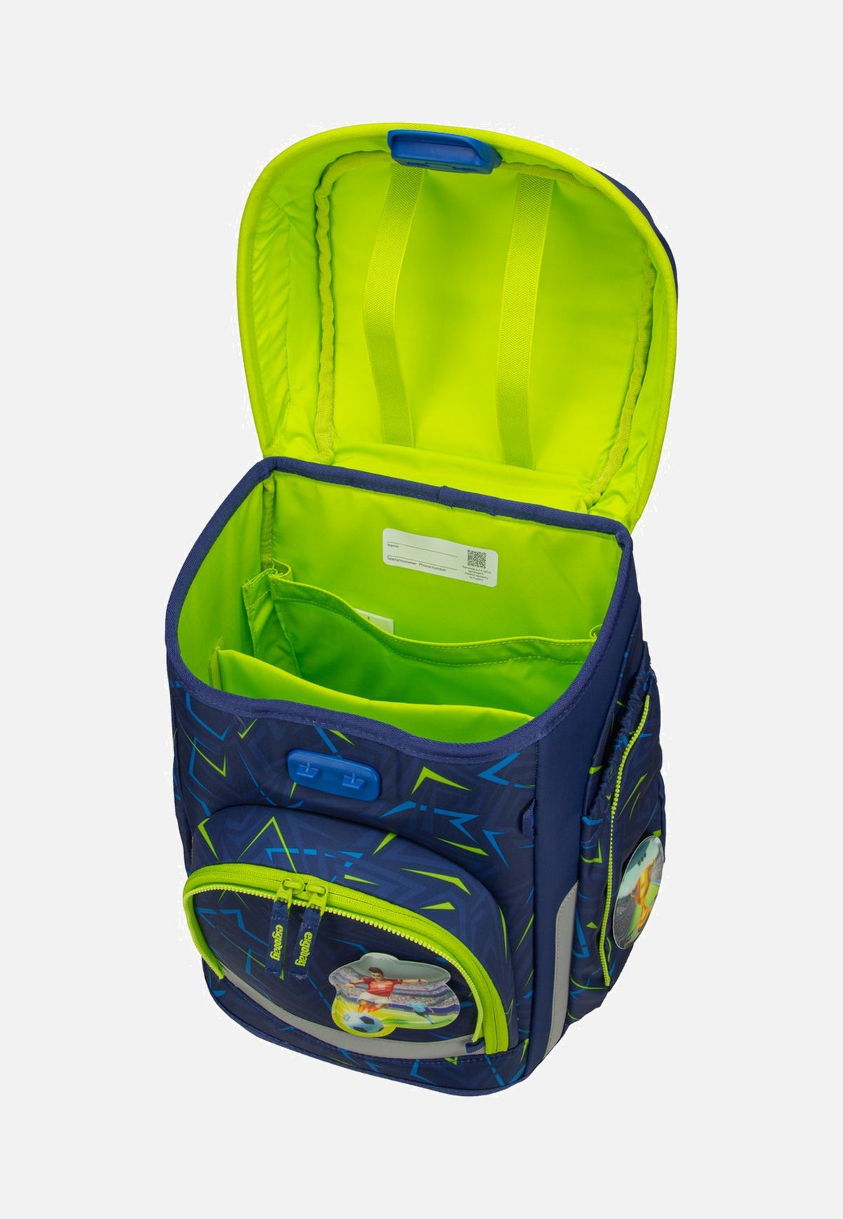 ergobag cubo Set COLOR FLASH SpitzenreitBär Schooltas