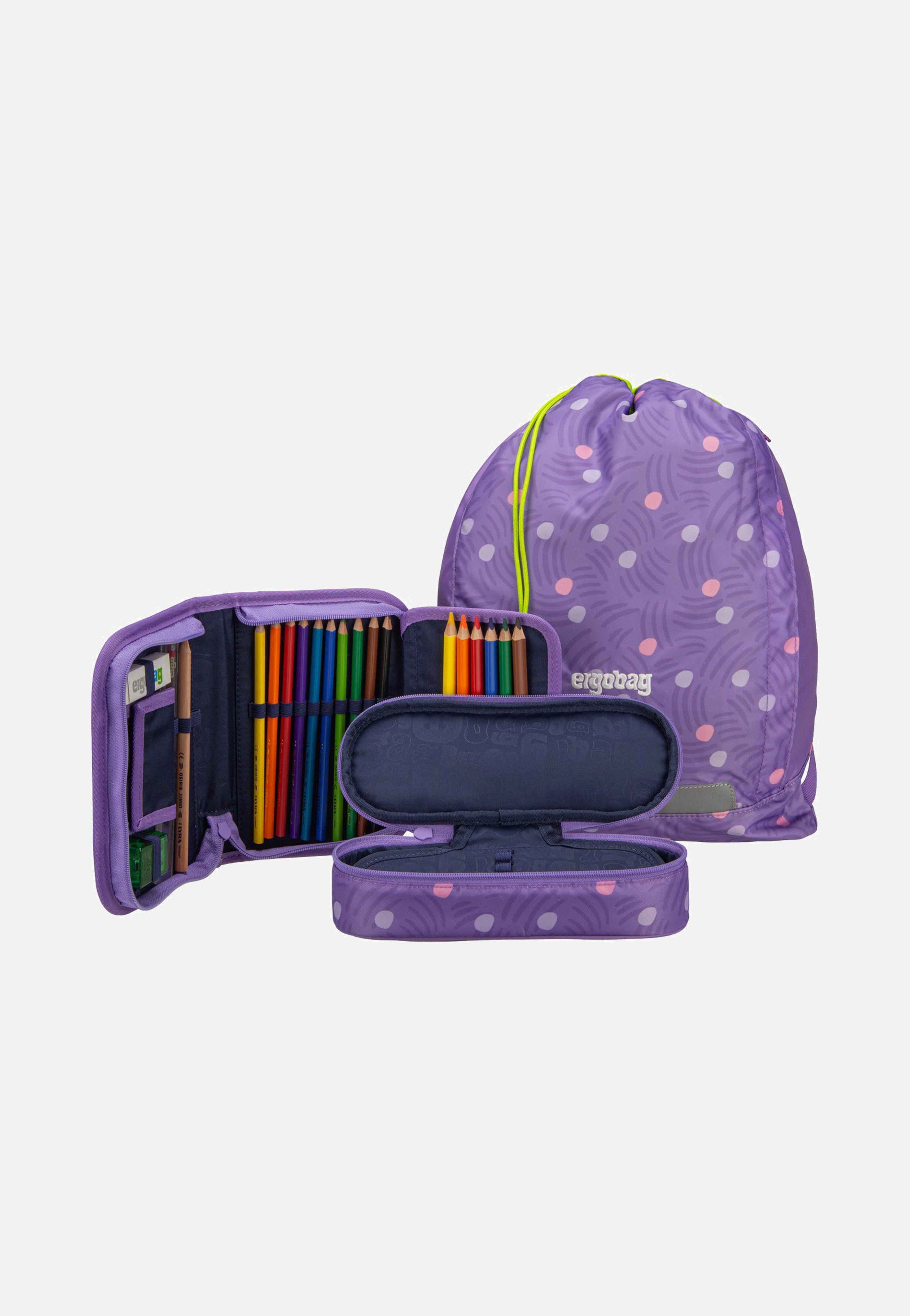 ergobag cubo Set PonyBäradies School Bag