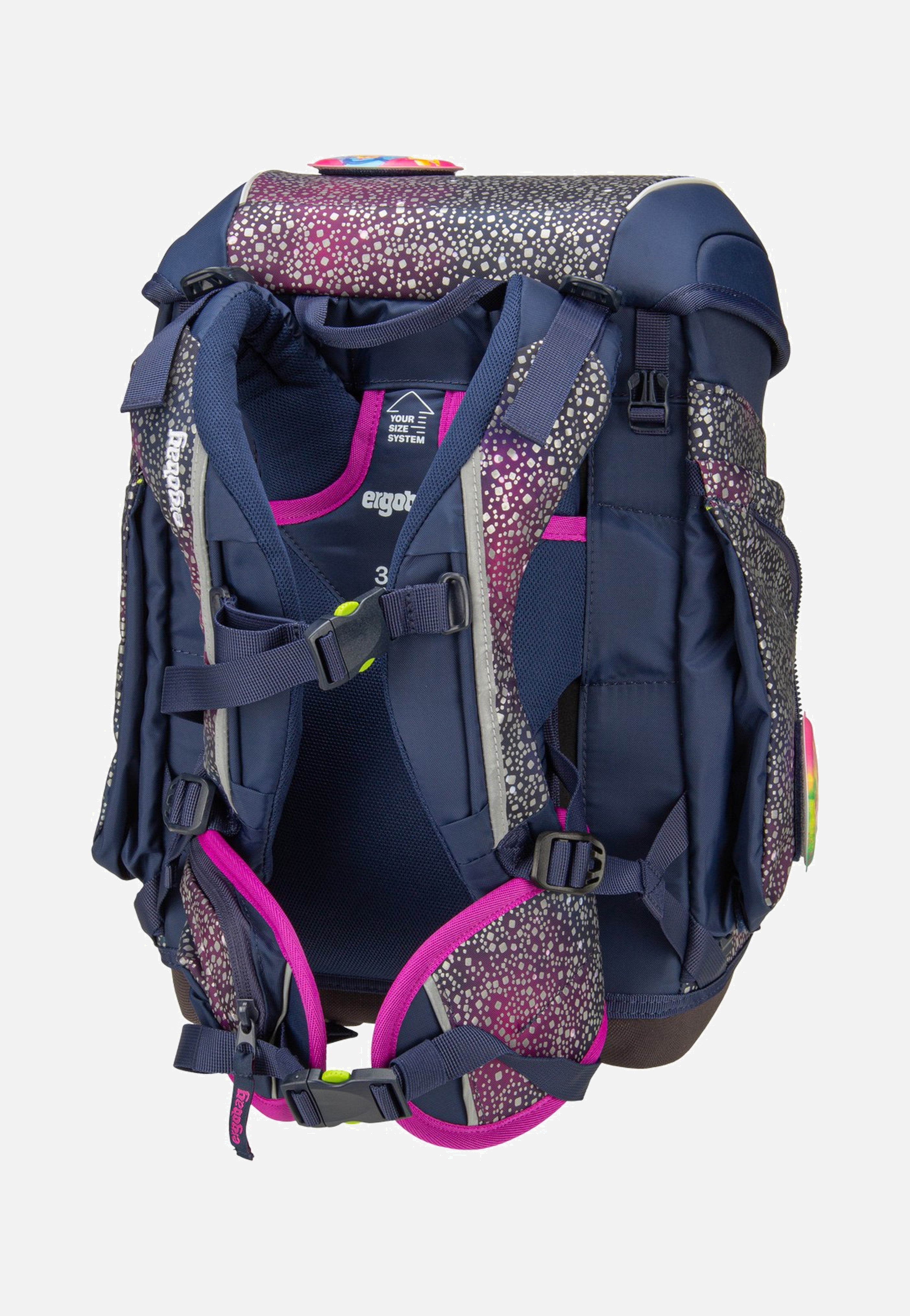 ergobag cubo Set SUPER REFLEX Bärlaxy School Bag