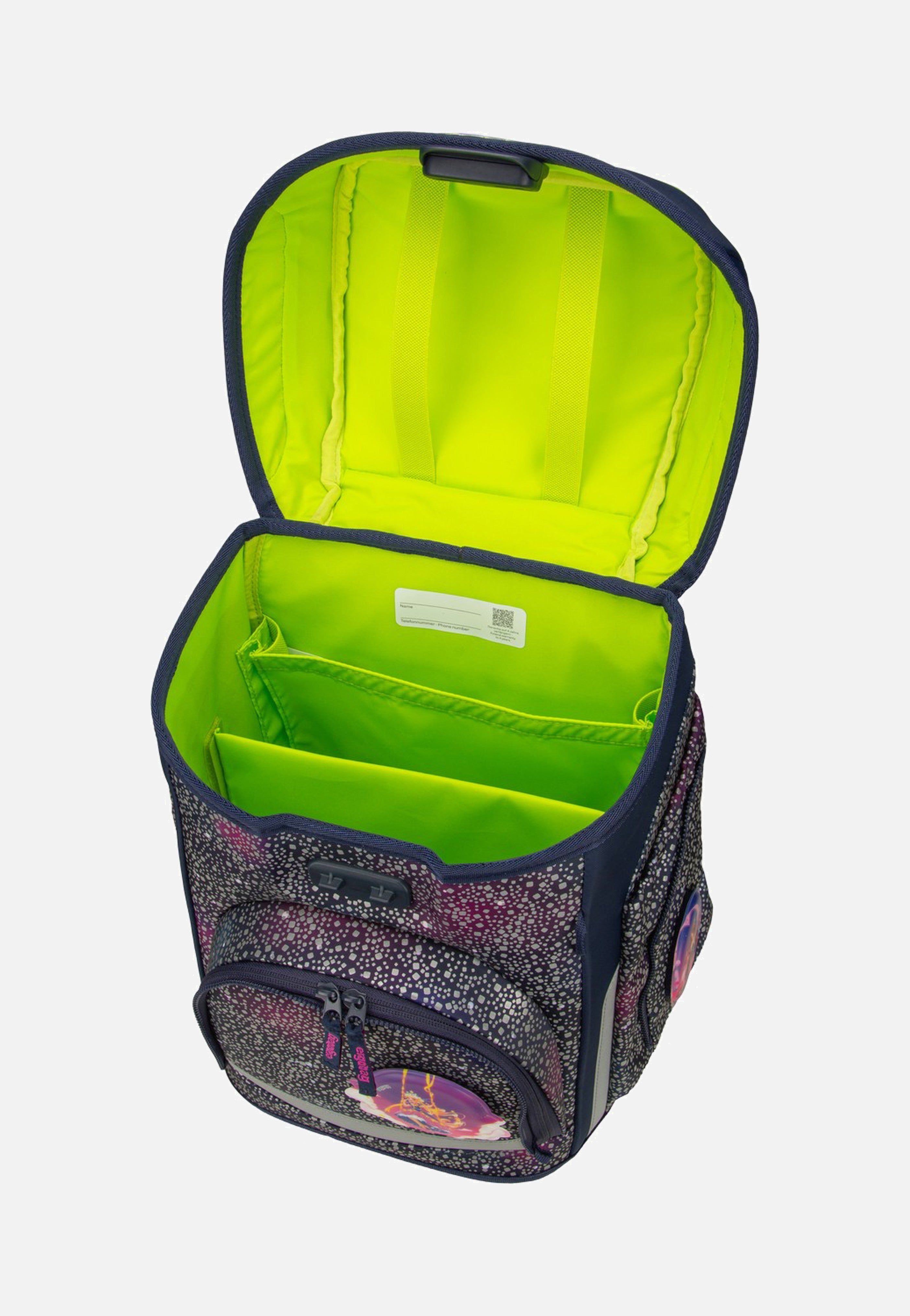 ergobag cubo Set SUPER REFLEX Bärlaxy School Bag