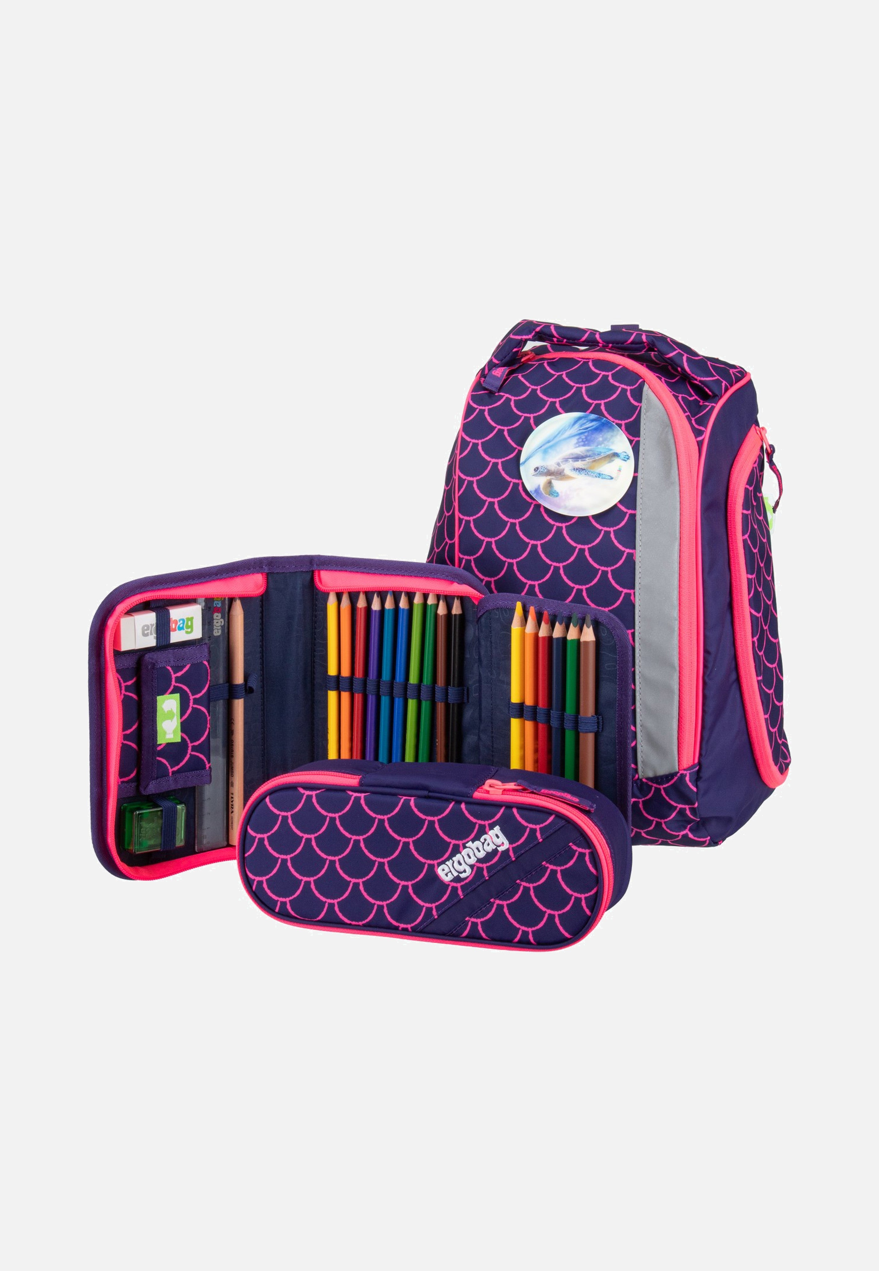 ergobag - maxi Set PerlentauchBär - School Backpack | Neutral-Image