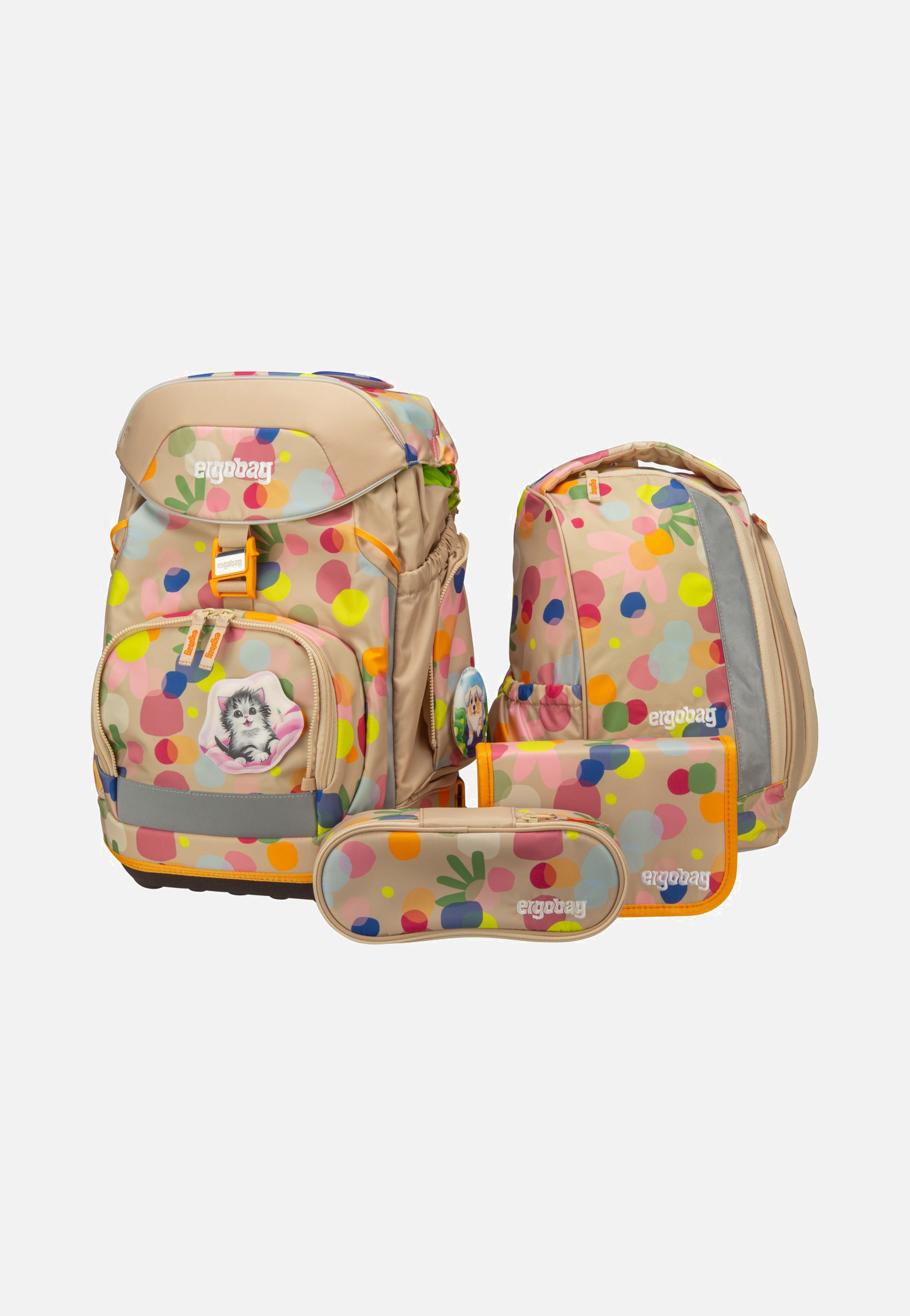 ergobag pack Set Flower PowBär School Bag