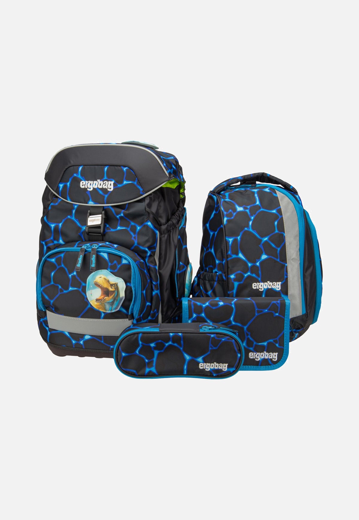 ergobag pack Set COLOR FLASH Bärassic Garden School Bag