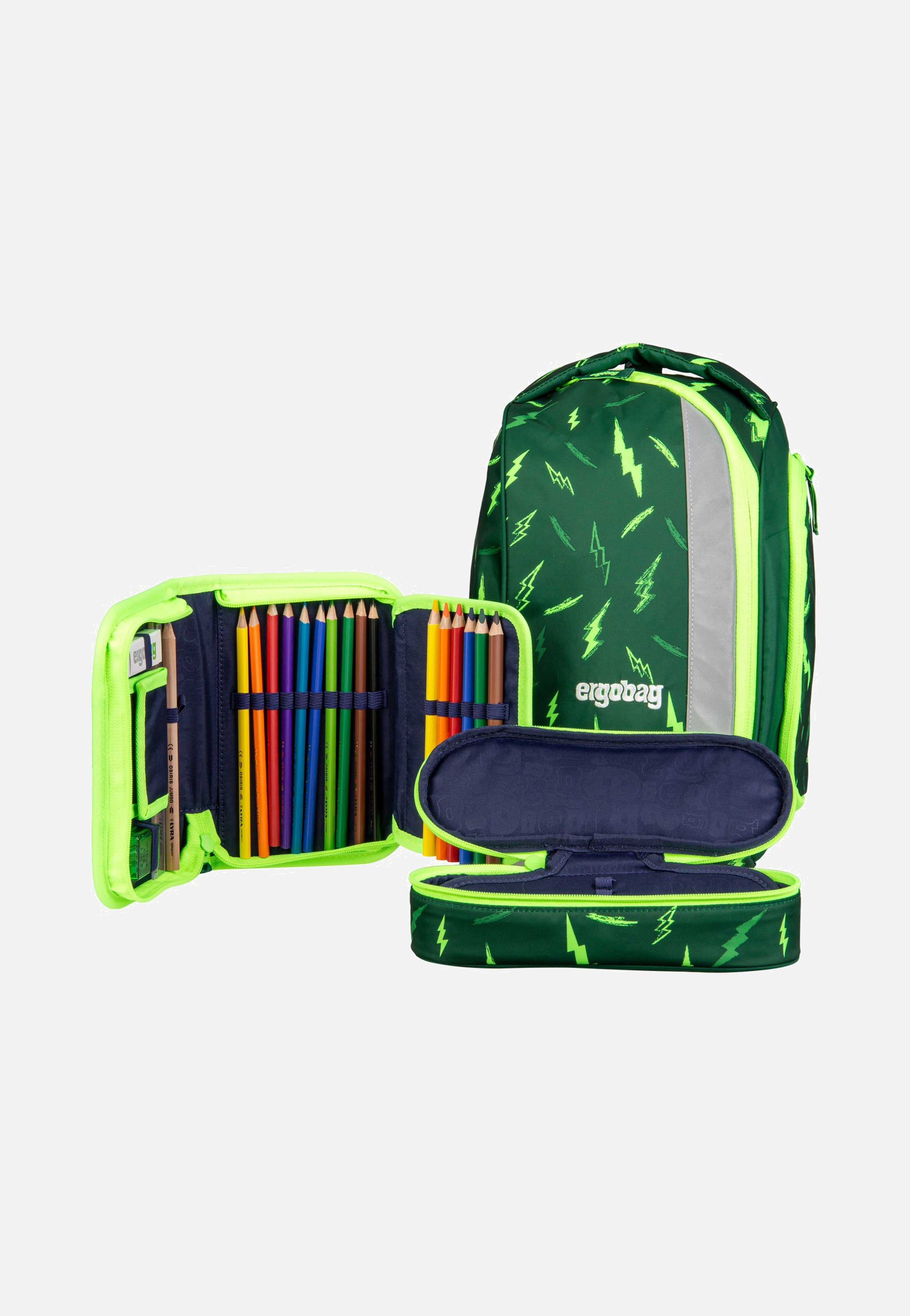 ergobag pack Set COLOR FLASH Bärtastisch School Bag