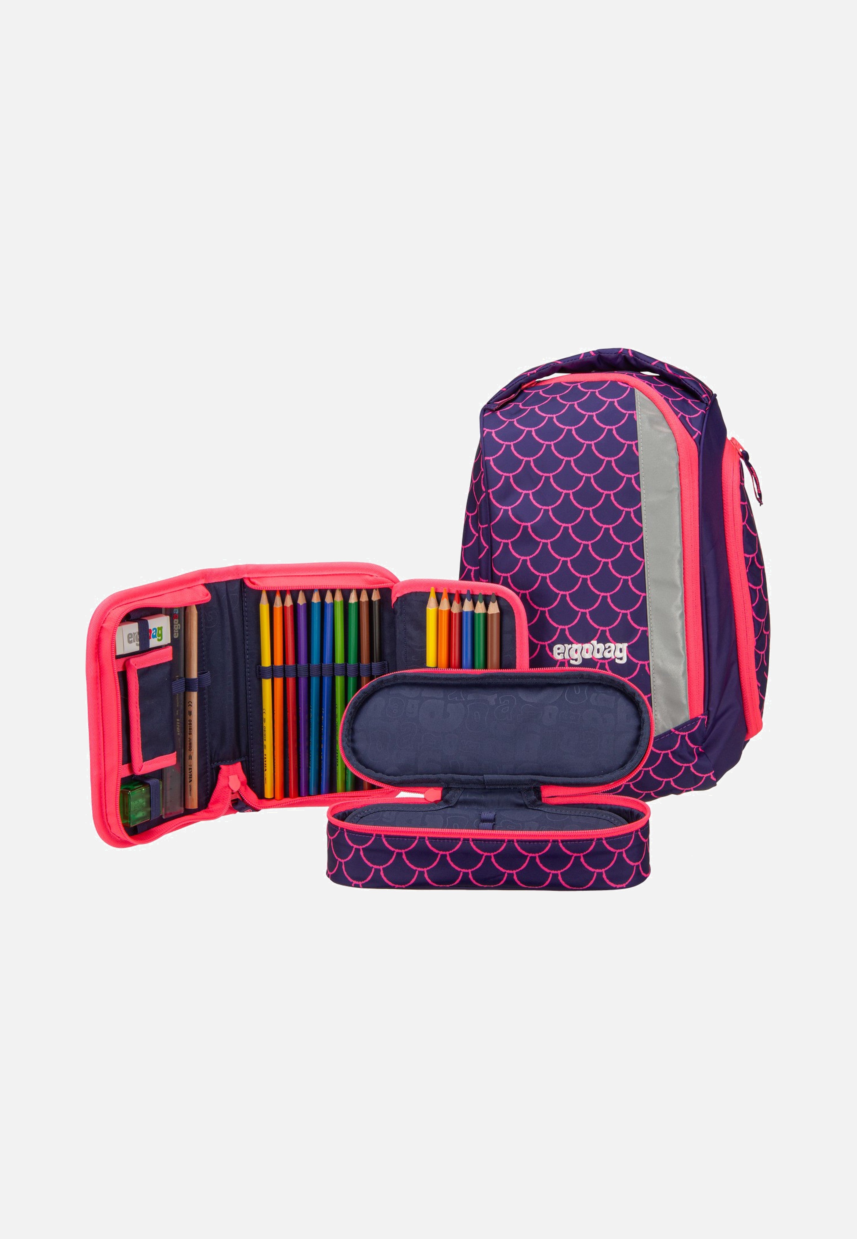 ergobag - pack Set COLOR FLASH PerlentauchBär - School Bag | Neutral-Image