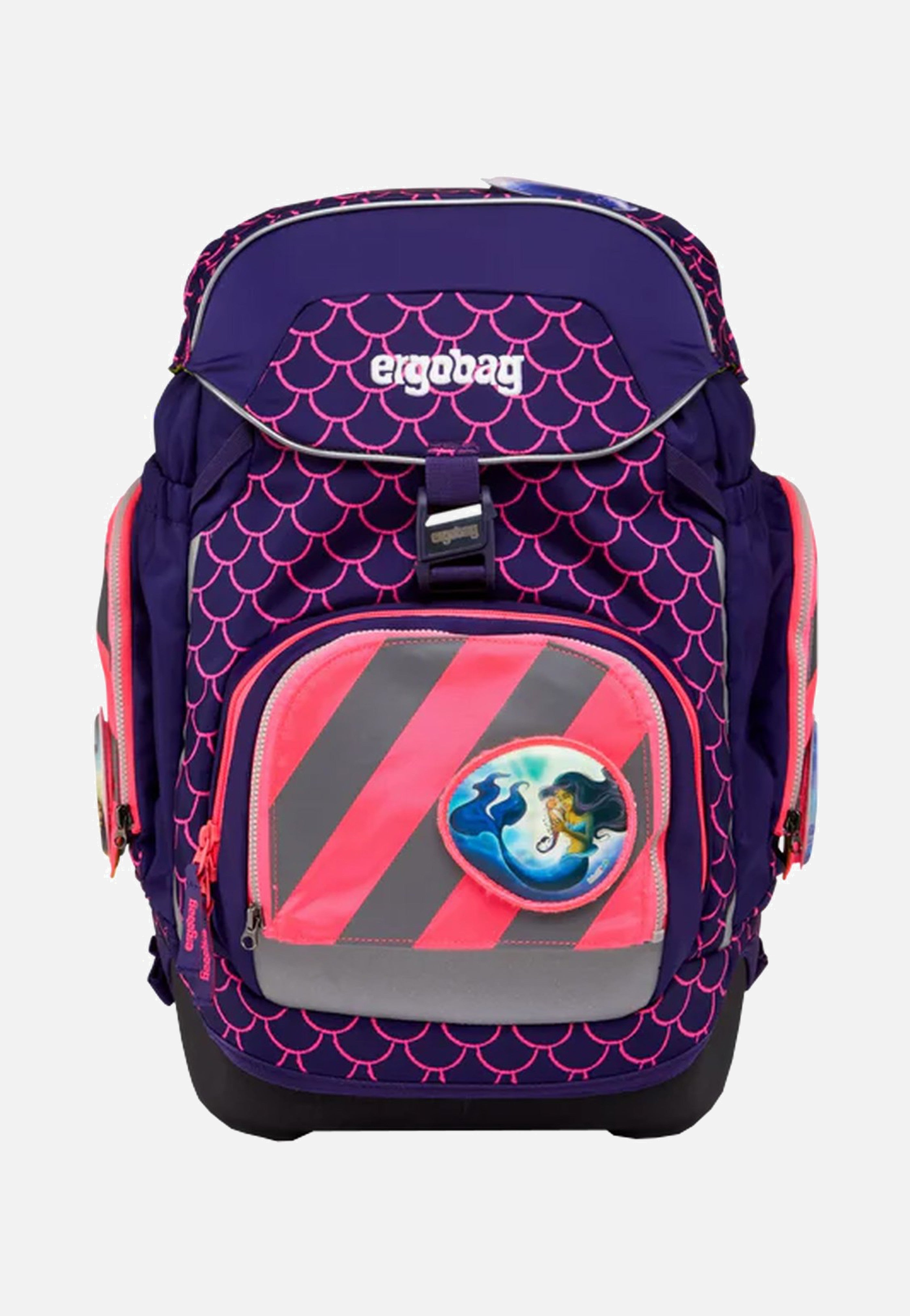 ergobag Zip-Set Reflektorstreifen Pink School Accessorie