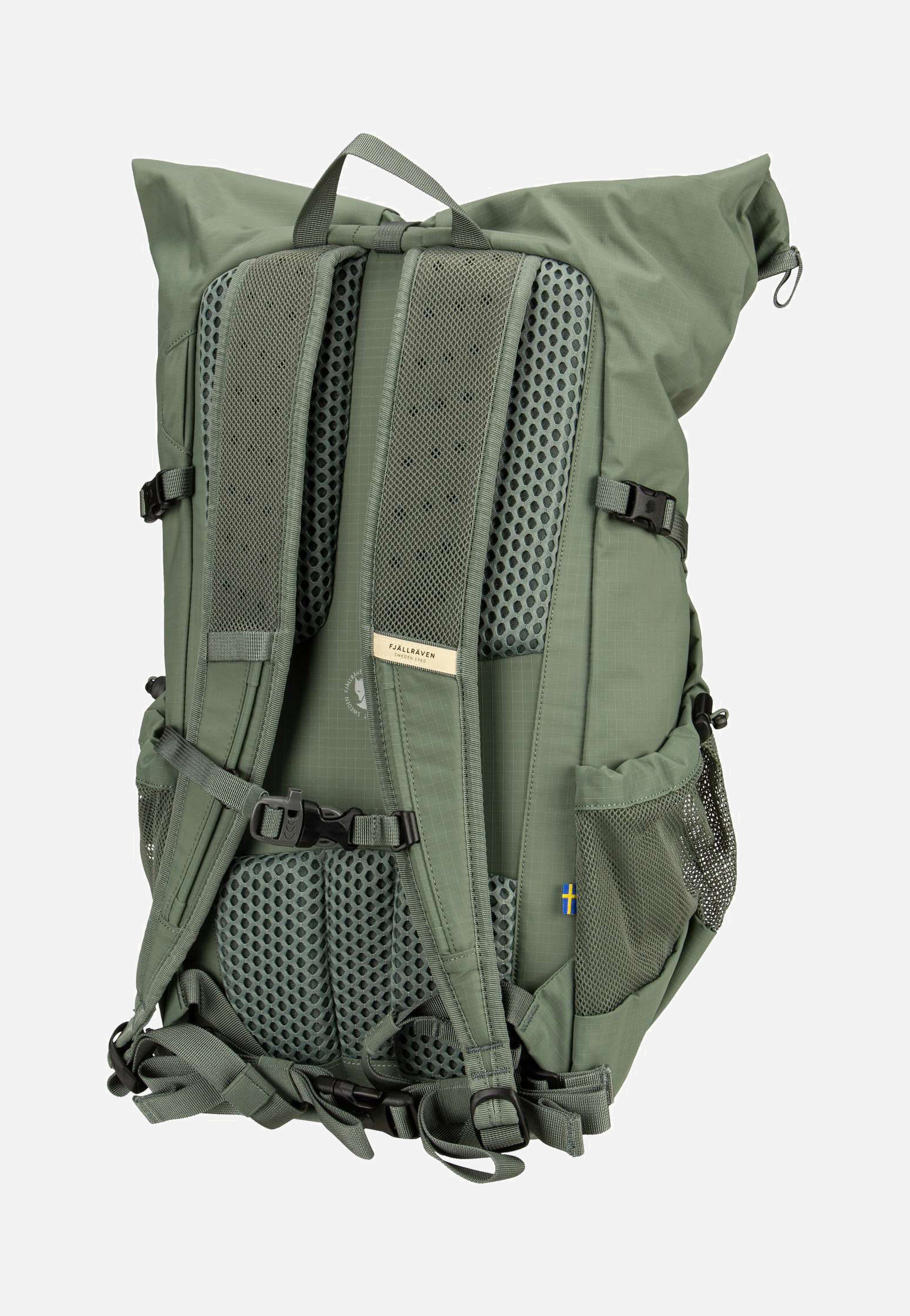 Fjällräven - Abisko Hike Foldsack Patina Green - Rolltop Backpack | Neutral-Image