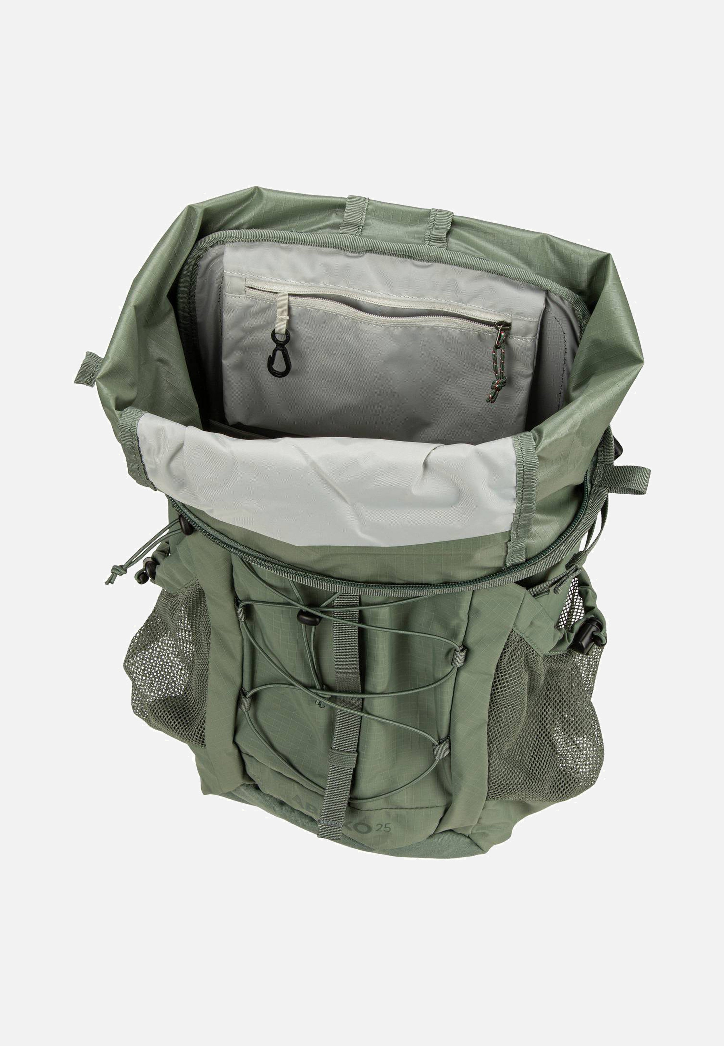 Fjällräven Abisko Hike Foldsack Patina Green - Rolltop Backpack