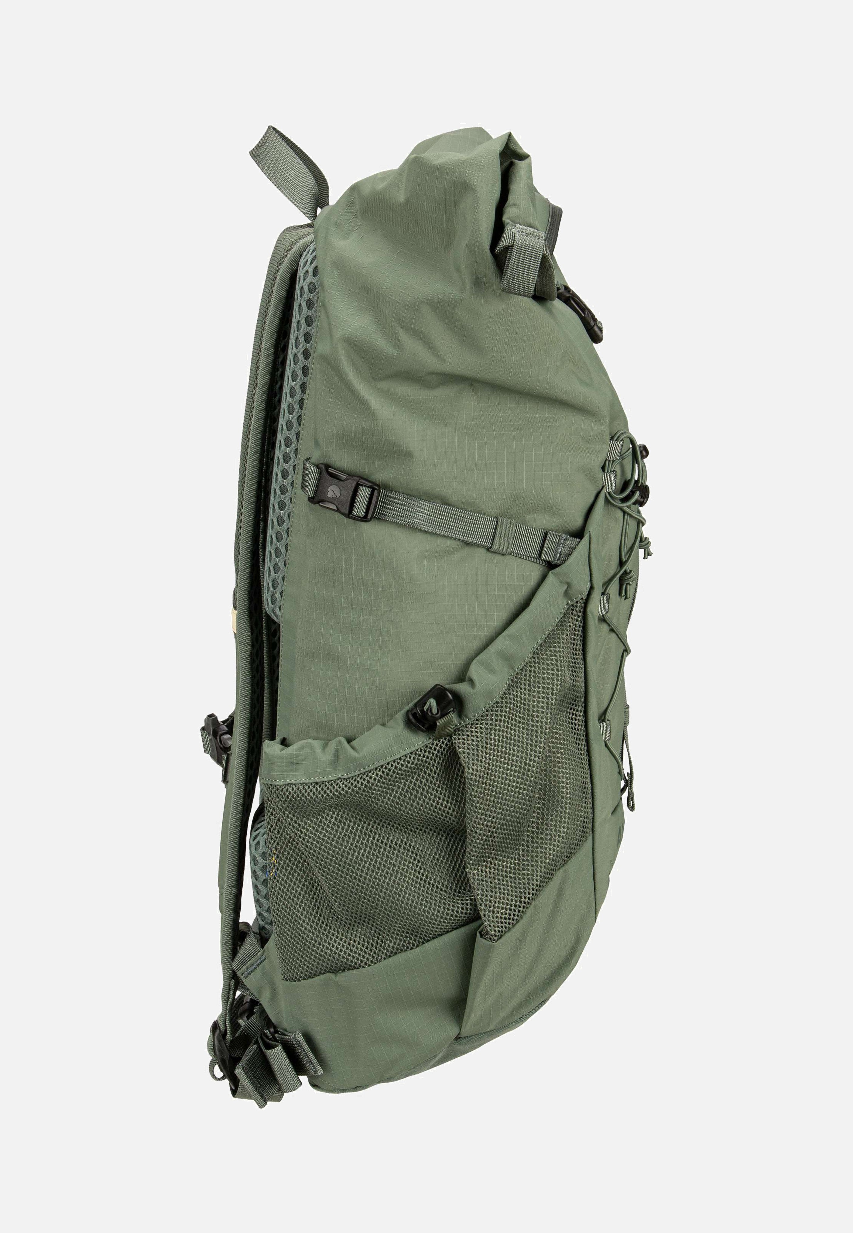 Fjällräven Abisko Hike Foldsack Patina Green - Rolltop Backpack