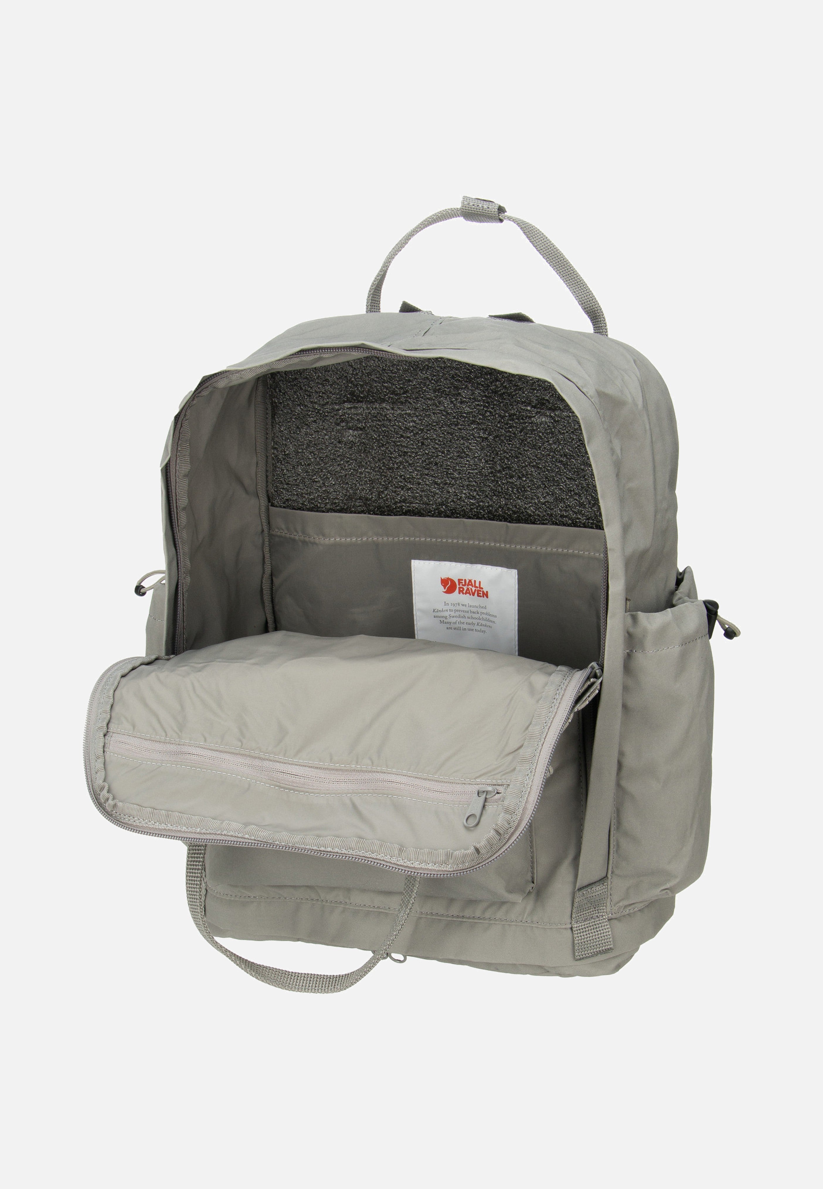 fjällräven kanken innen Fjällräven Kanken Outlong Fog - Backpack